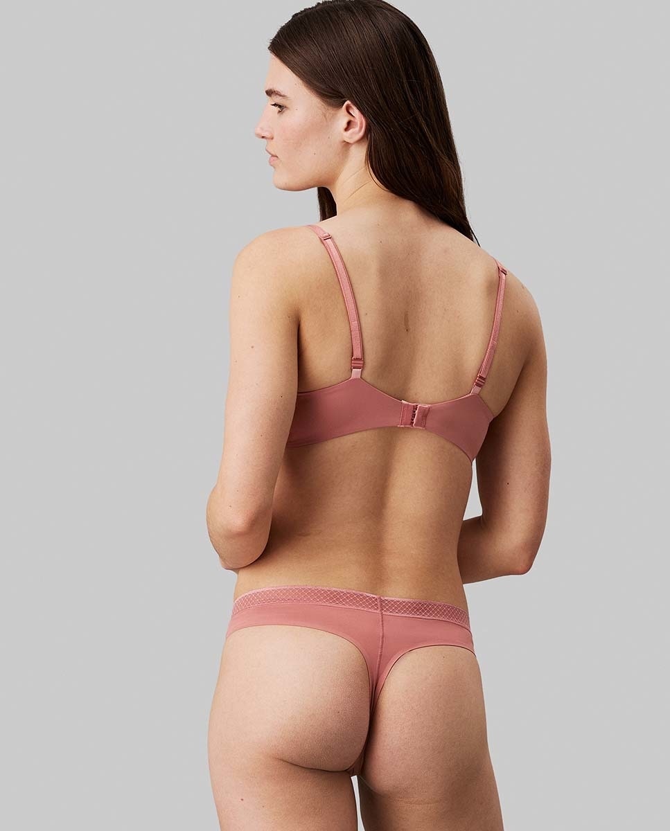 Sujetador con relleno - Calvin Klein - Sed Comfort Light - Rosa Rosa-2