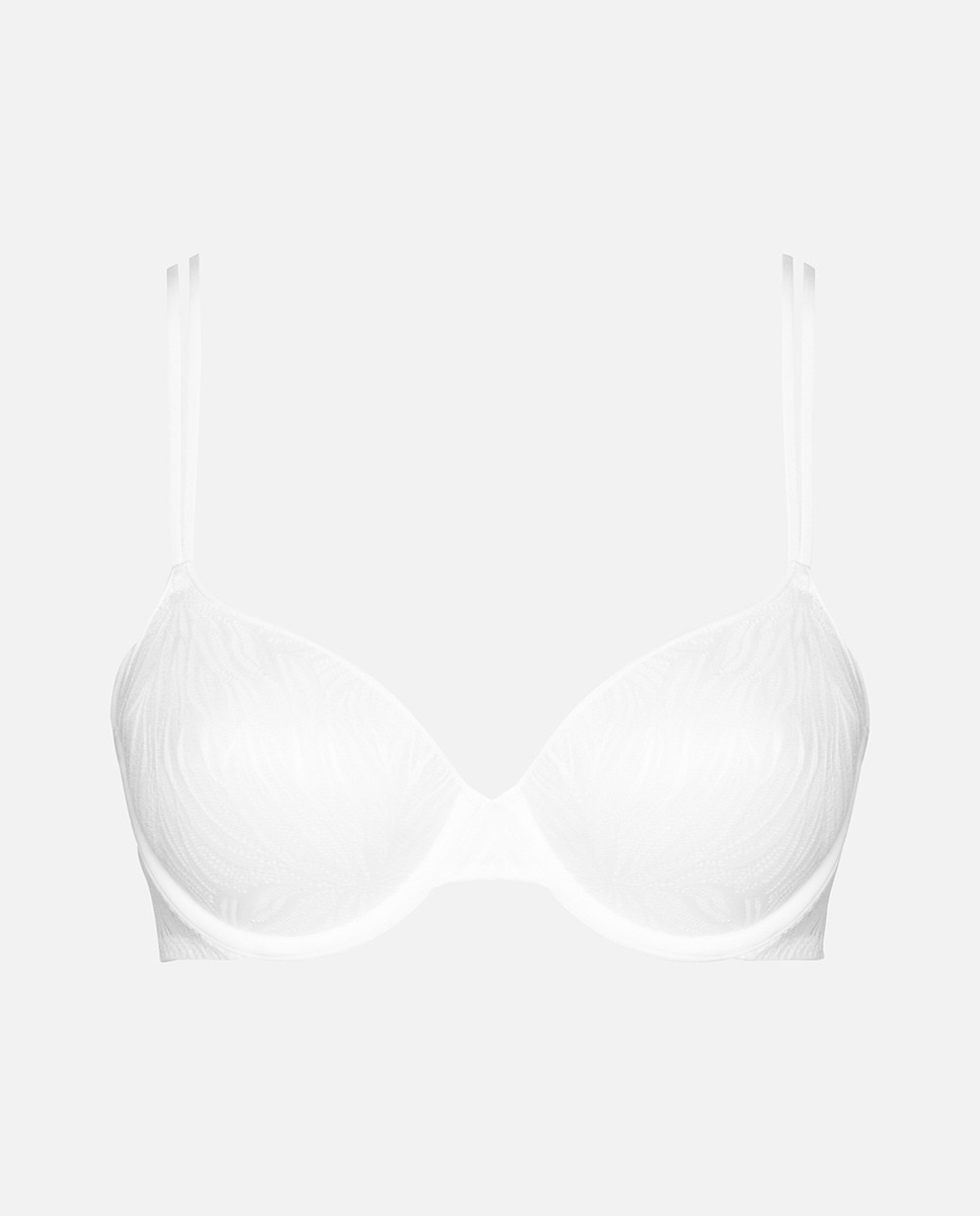 Soutien Clássico com Aros - Sheer Marq Lace Branco-4