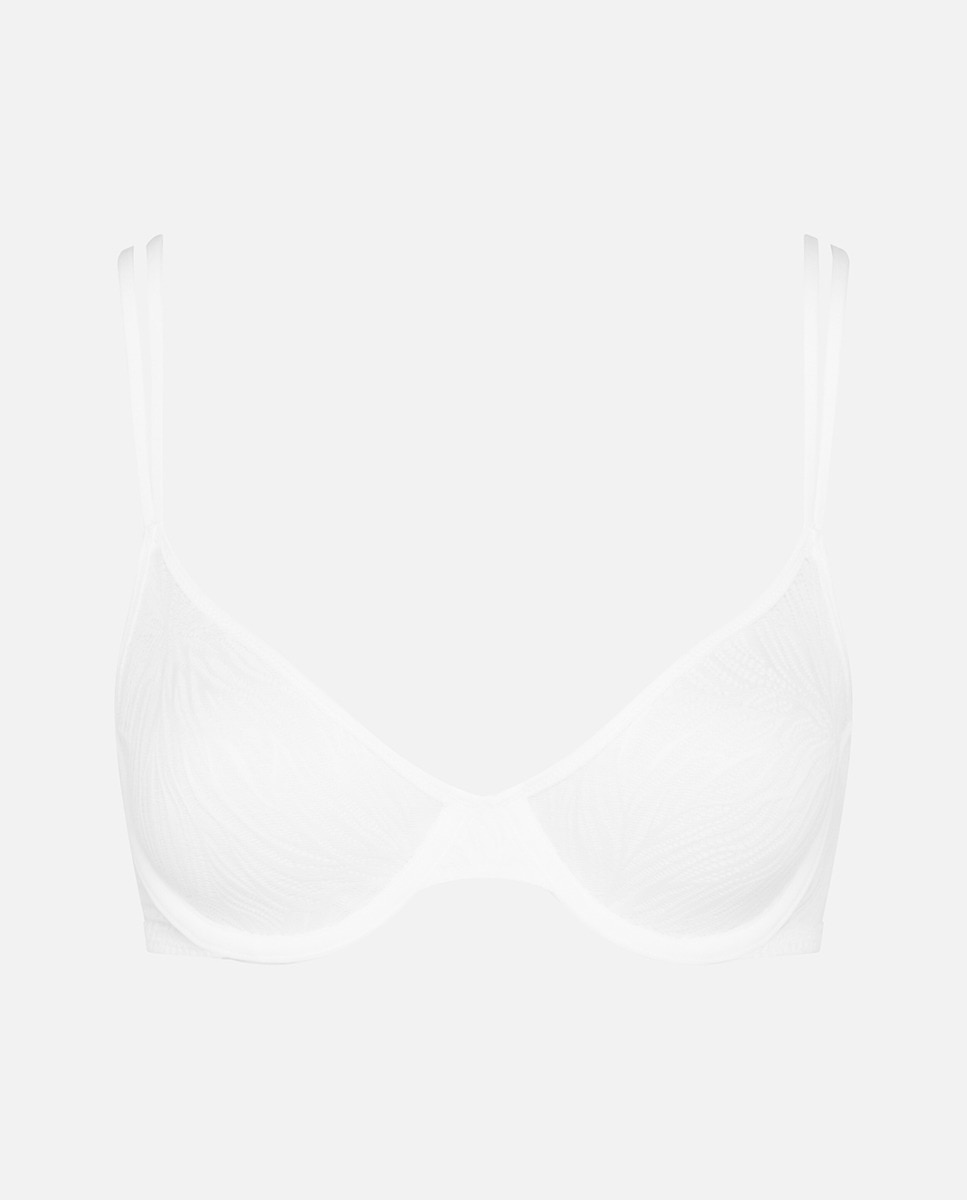 Soutien Clássico com Aros sem Foam - Sheer Marq Lace Branco-4