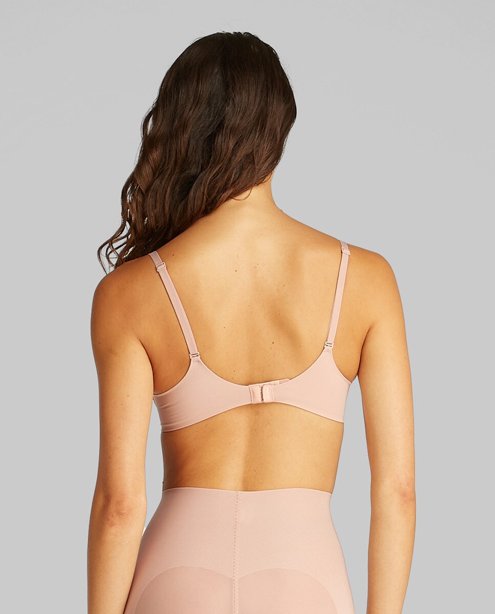 Soutien Decotado com Push-Up Perfectly Fit Bege-2
