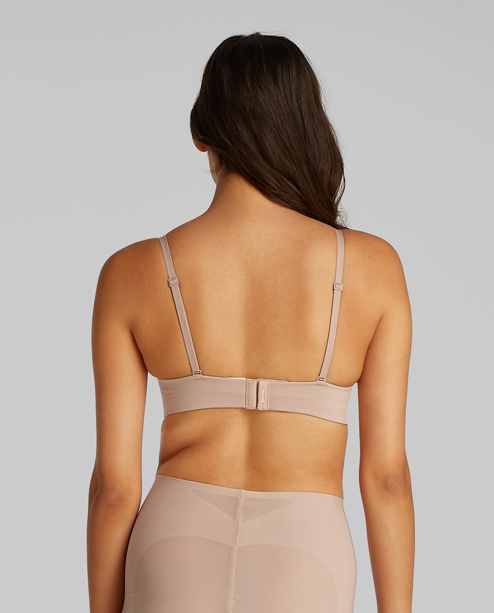 Soutien sem Alças com Push-Up Perfectly Fit Bege-2