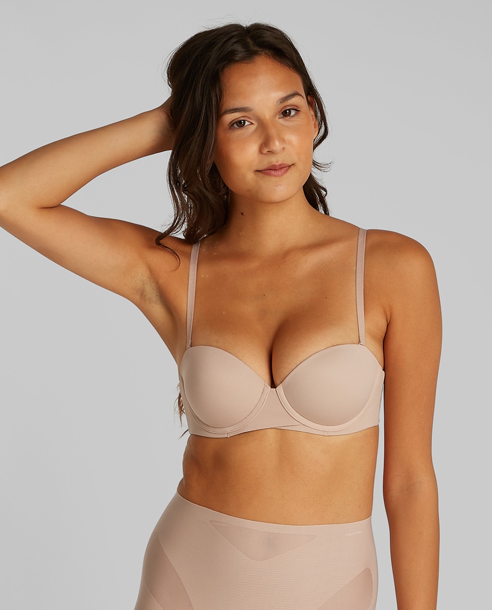 Soutien sem Alças com Push-Up Perfectly Fit Bege-1