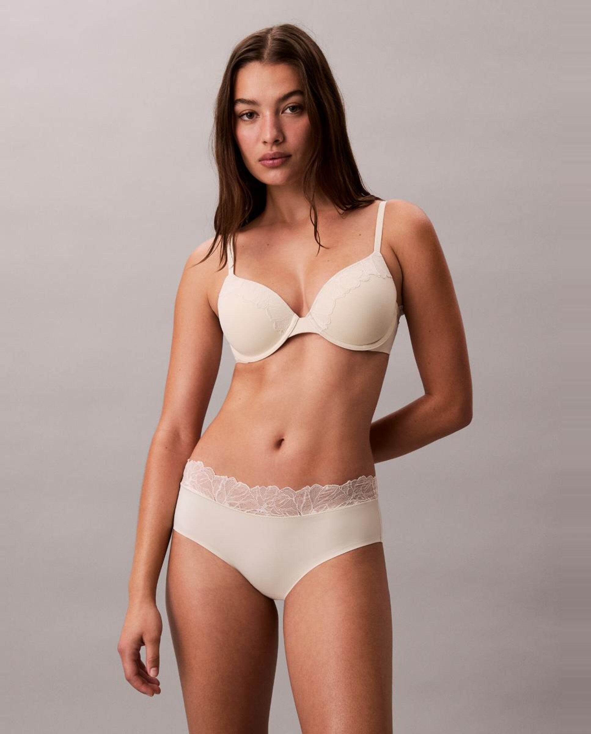 Soutien de Copa Moldada Perfectly Fit Lace Cru-2