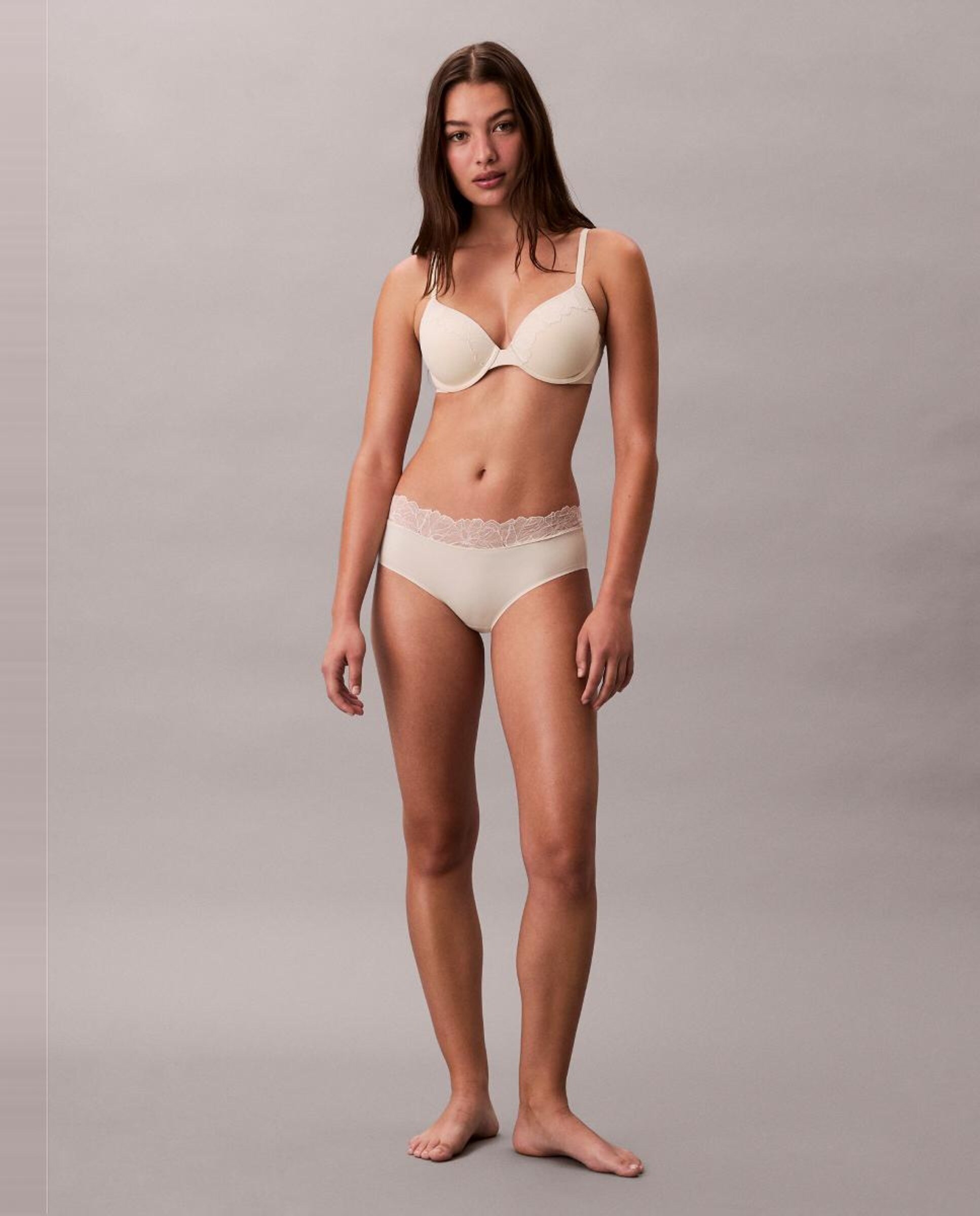 Soutien de Copa Moldada Perfectly Fit Lace Cru-5
