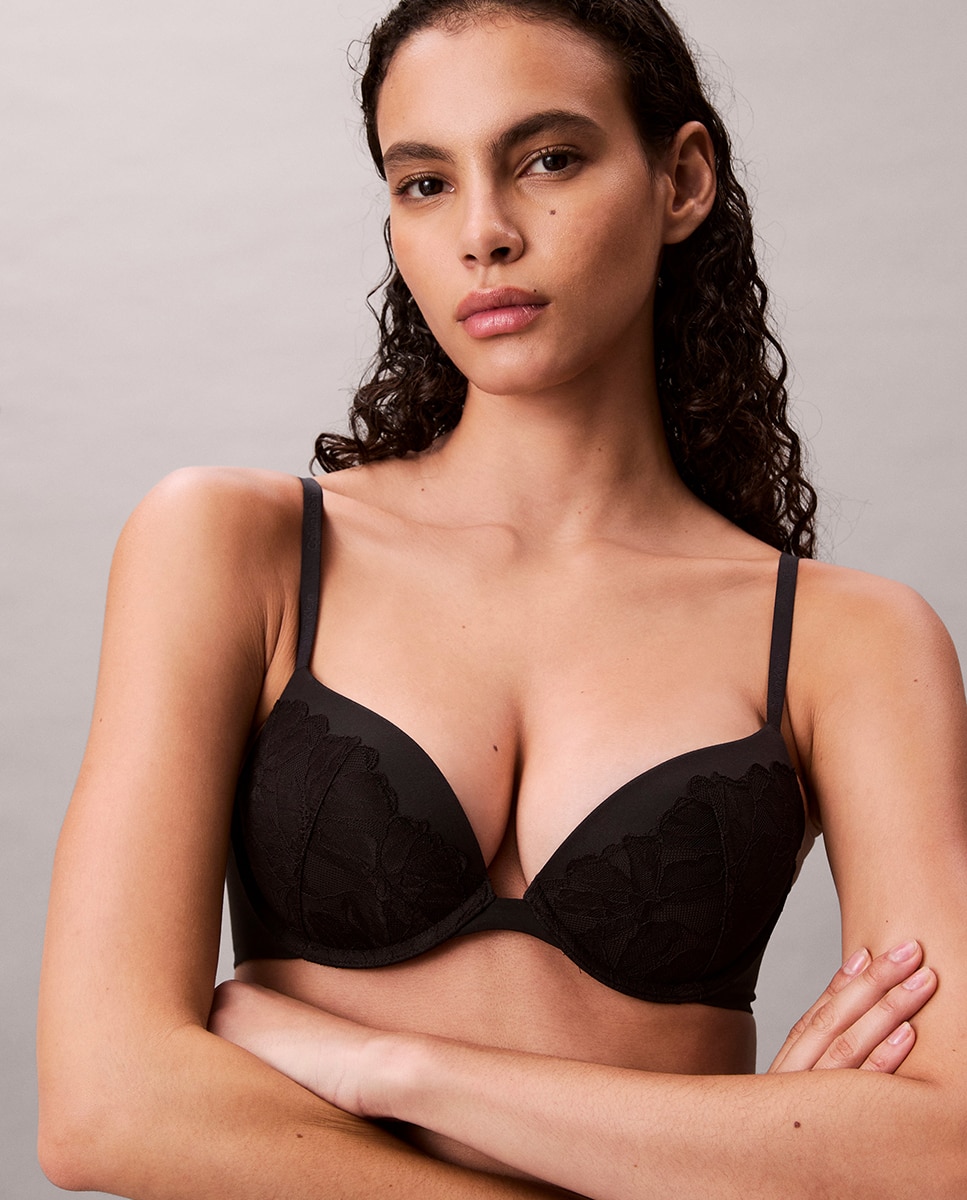 Soutien com Push-Up Perfectly Fit Lace Preto-1