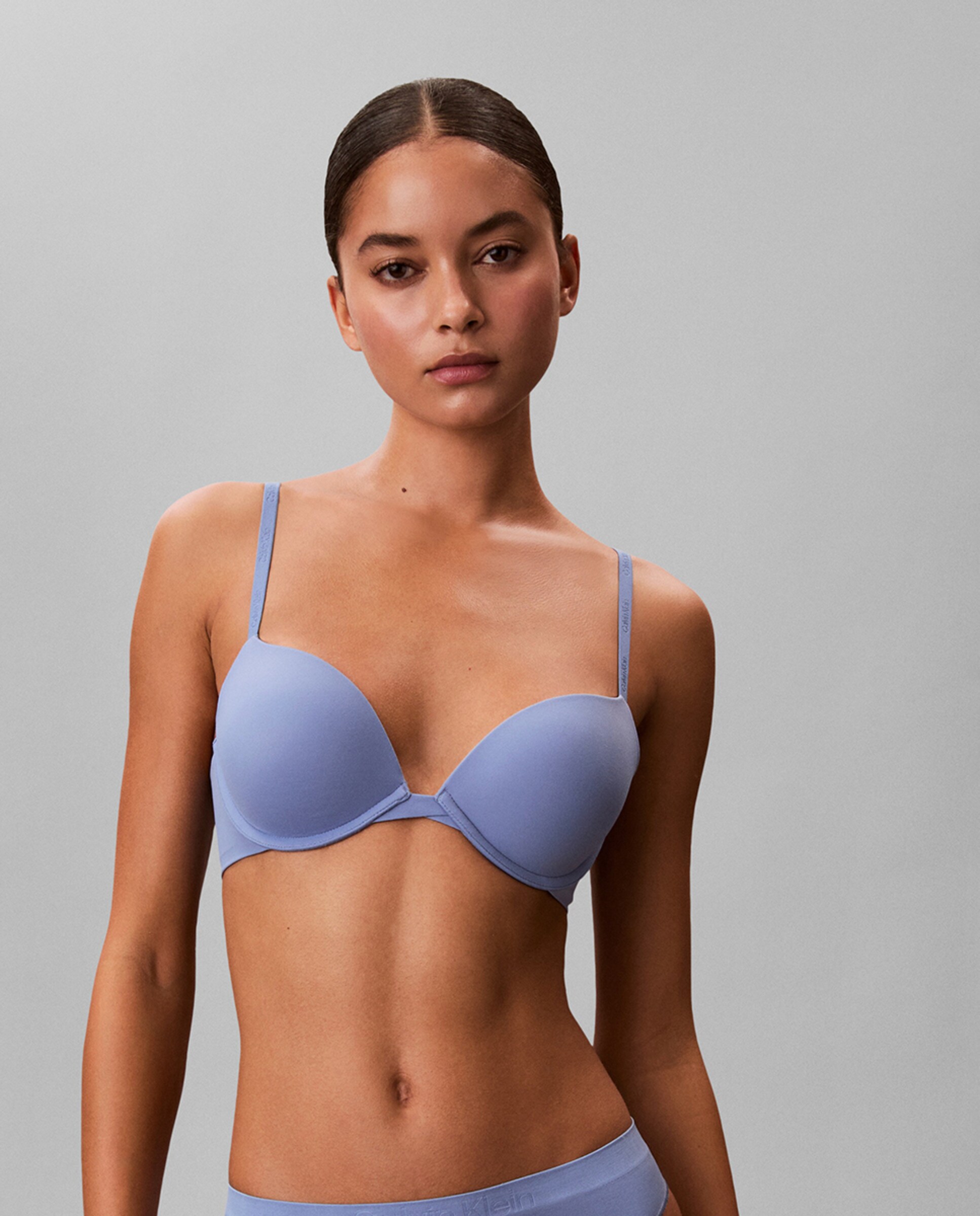 Soutien Decotado com Push-Up Perfectly Fit Azul-1