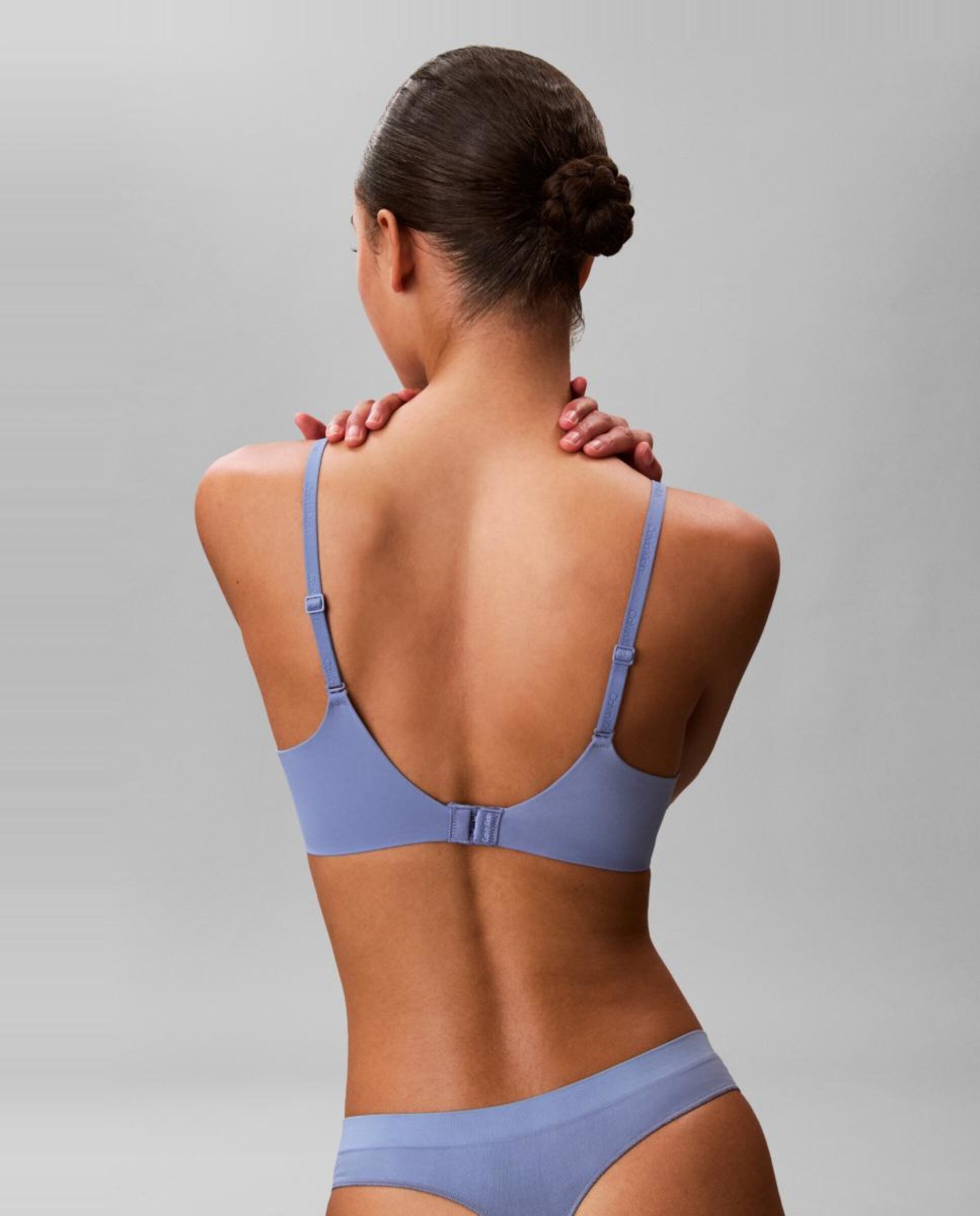 Soutien Decotado com Push-Up Perfectly Fit Azul-2