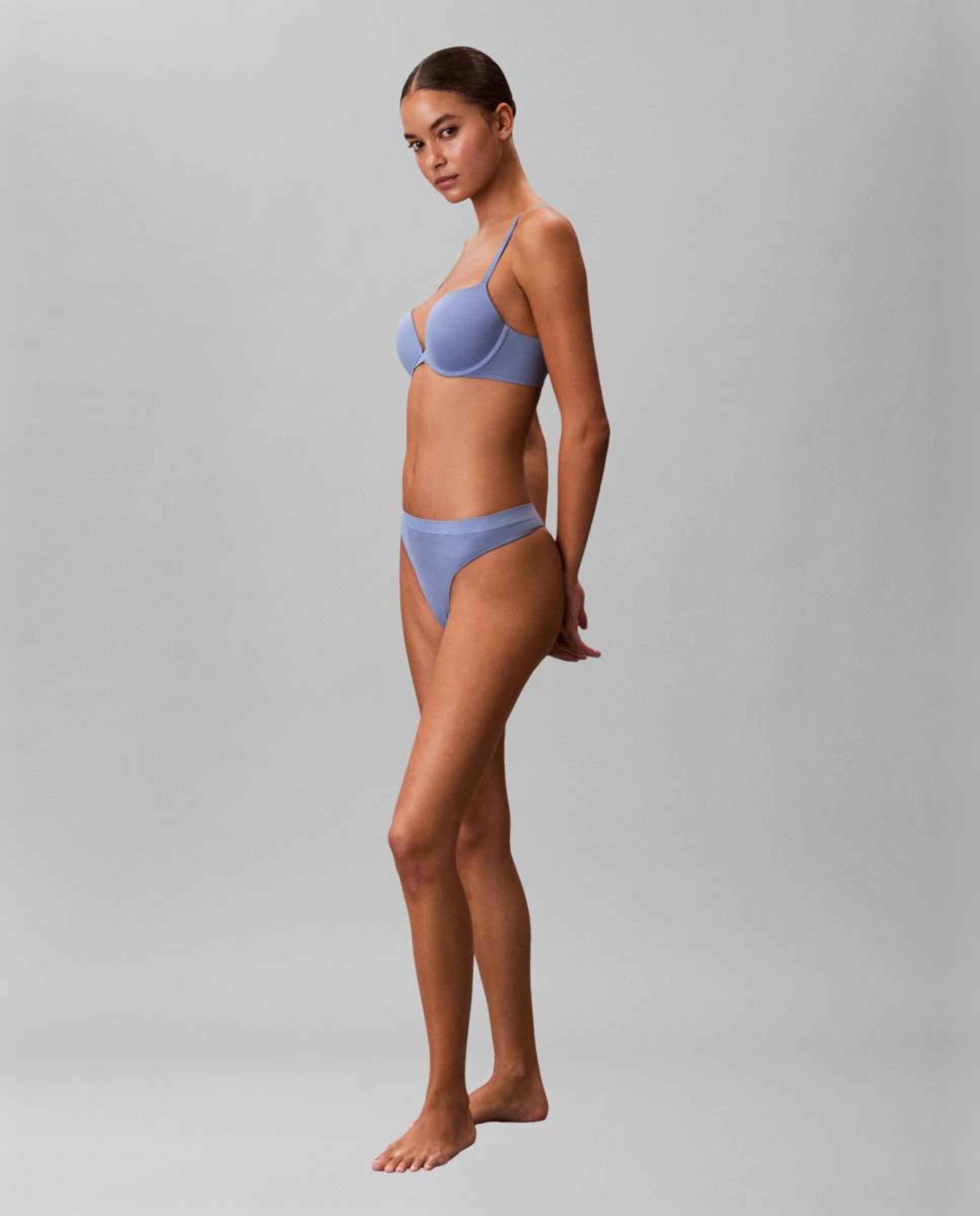 Soutien Decotado com Push-Up Perfectly Fit Azul-6