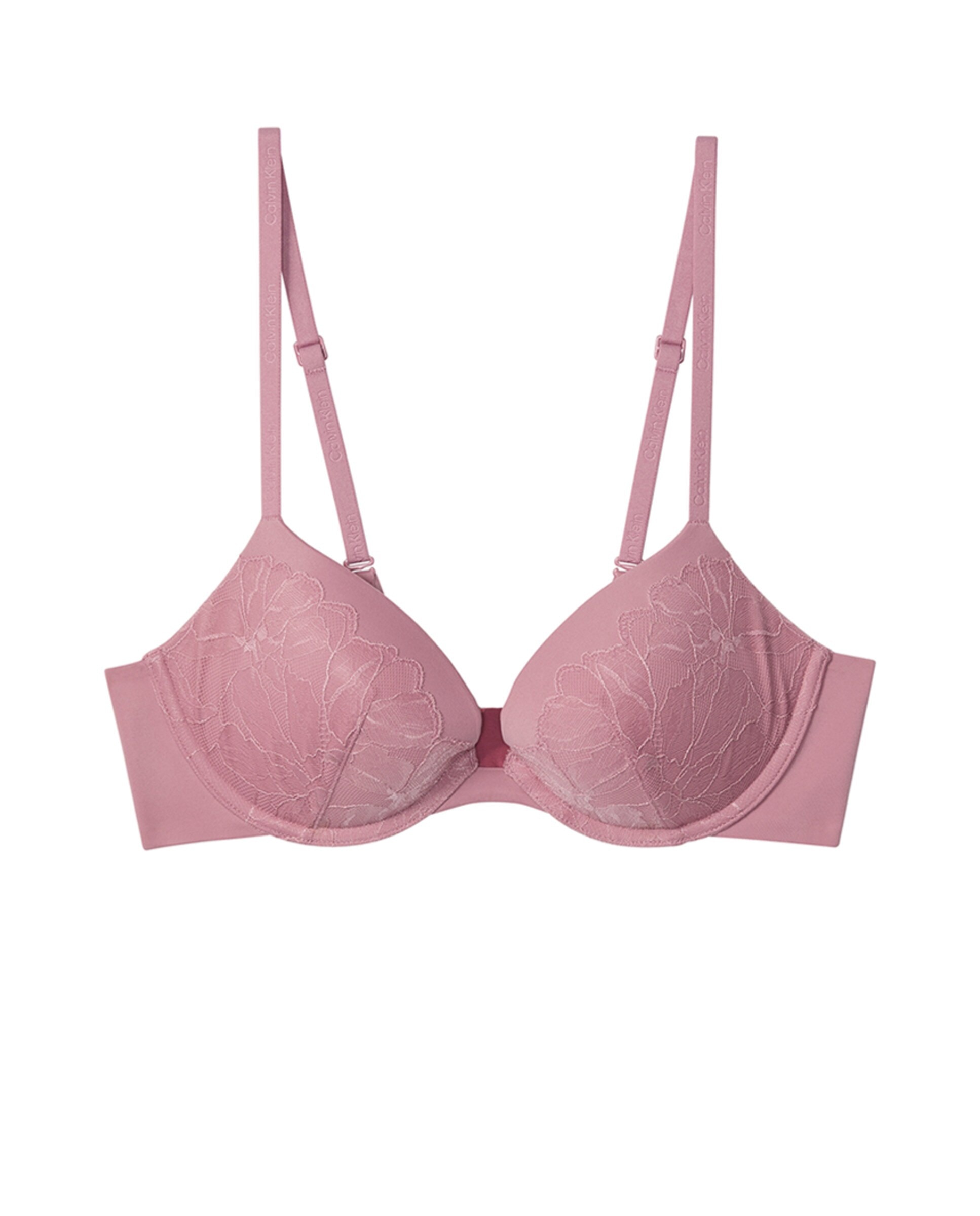 Soutien Decotado com Push-Up Perfectly Fit Lace Rosa-7