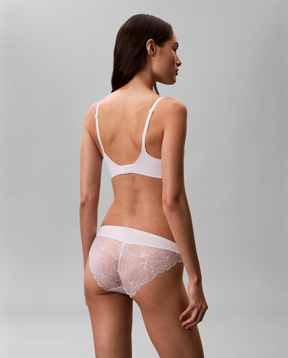 Soutien Decotado com Push-Up Perfectly Fit Lace Branco-2