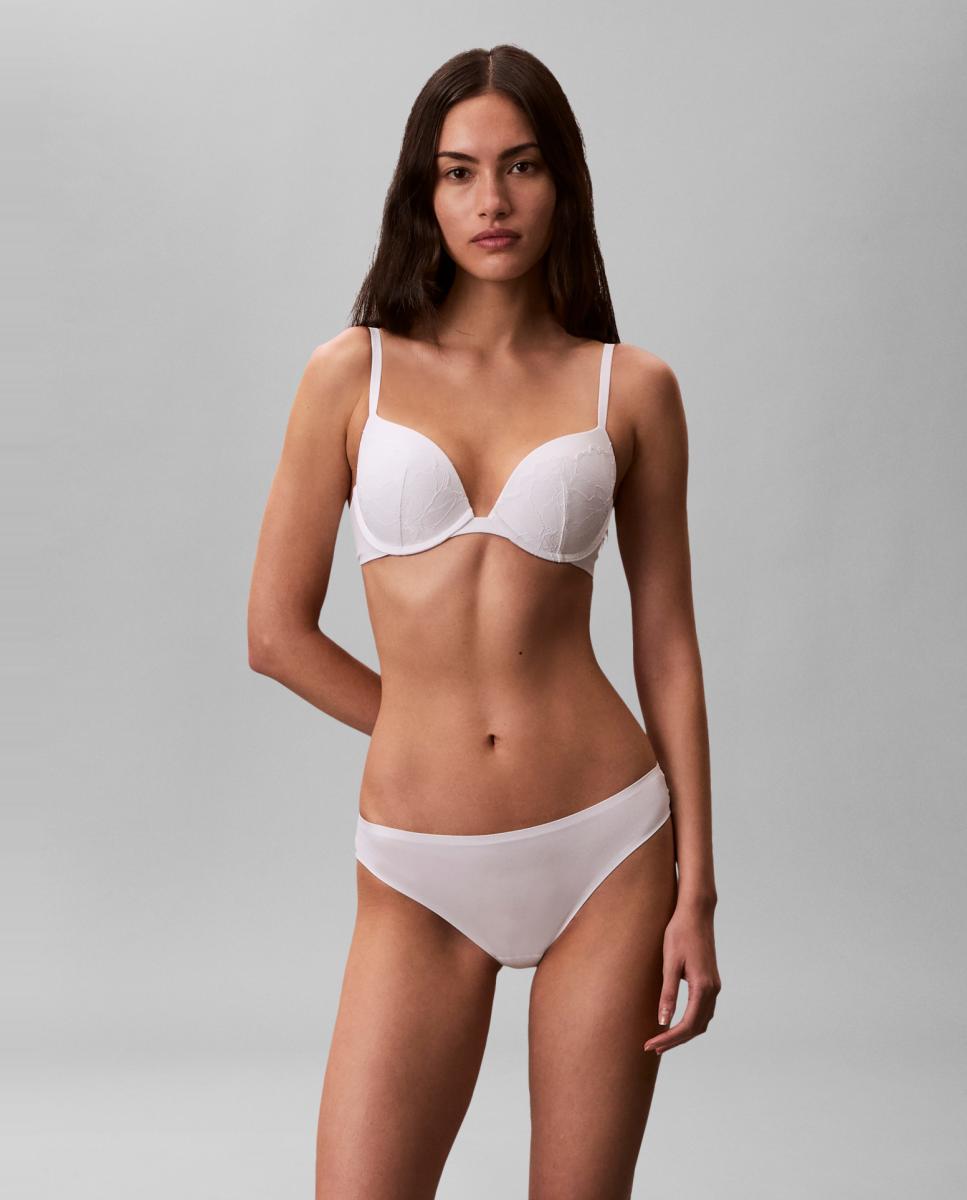 Soutien Decotado com Push-Up Perfectly Fit Lace Branco-3