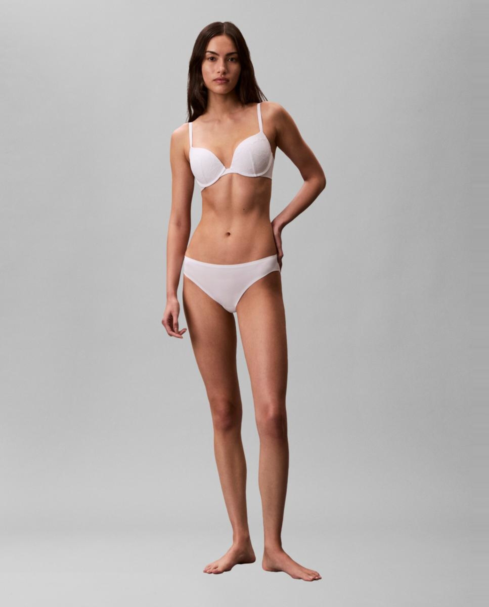 Soutien Decotado com Push-Up Perfectly Fit Lace Branco-9