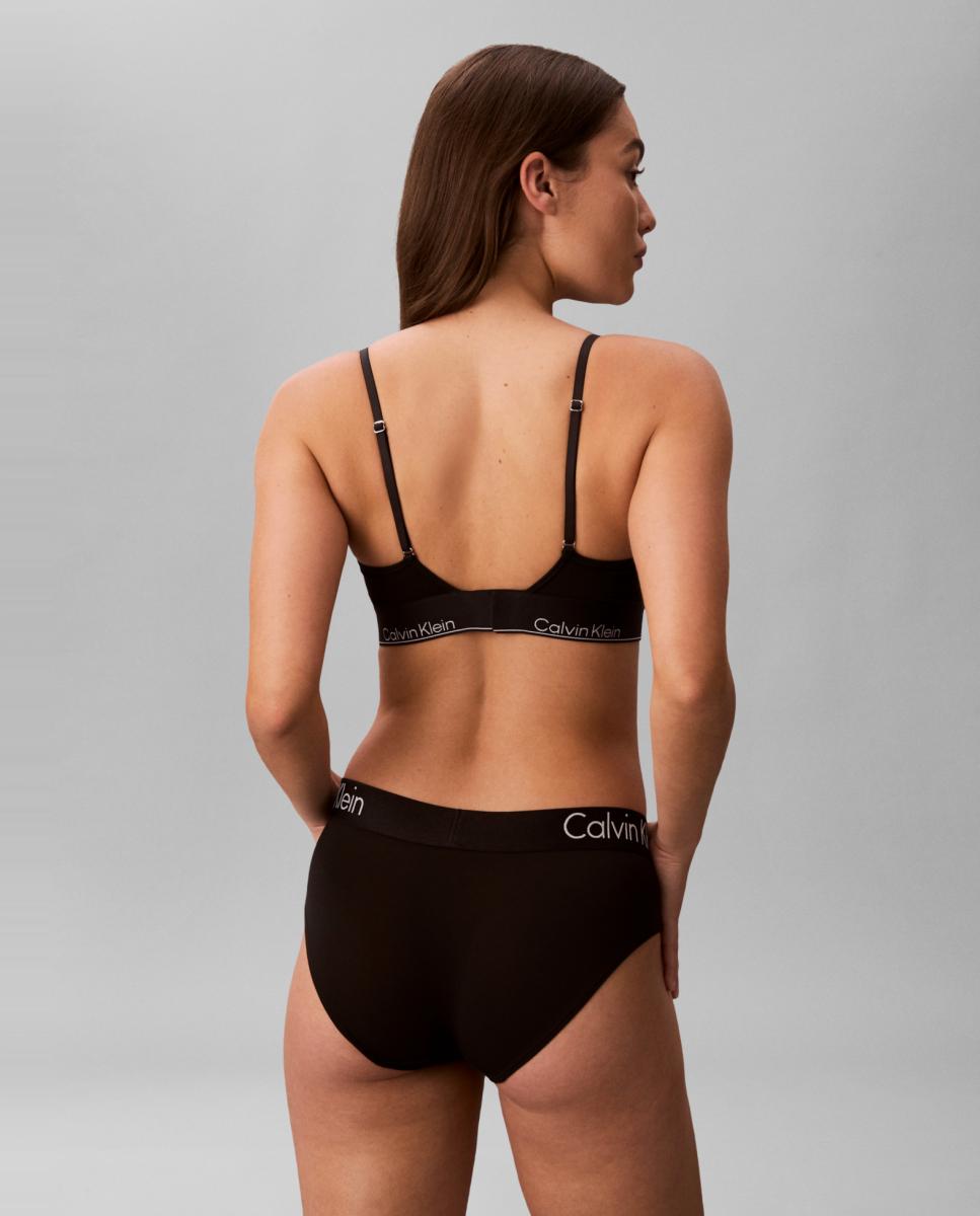 Soutien Balconette de Copa Moldada Icon Cotton Modal Preto-3