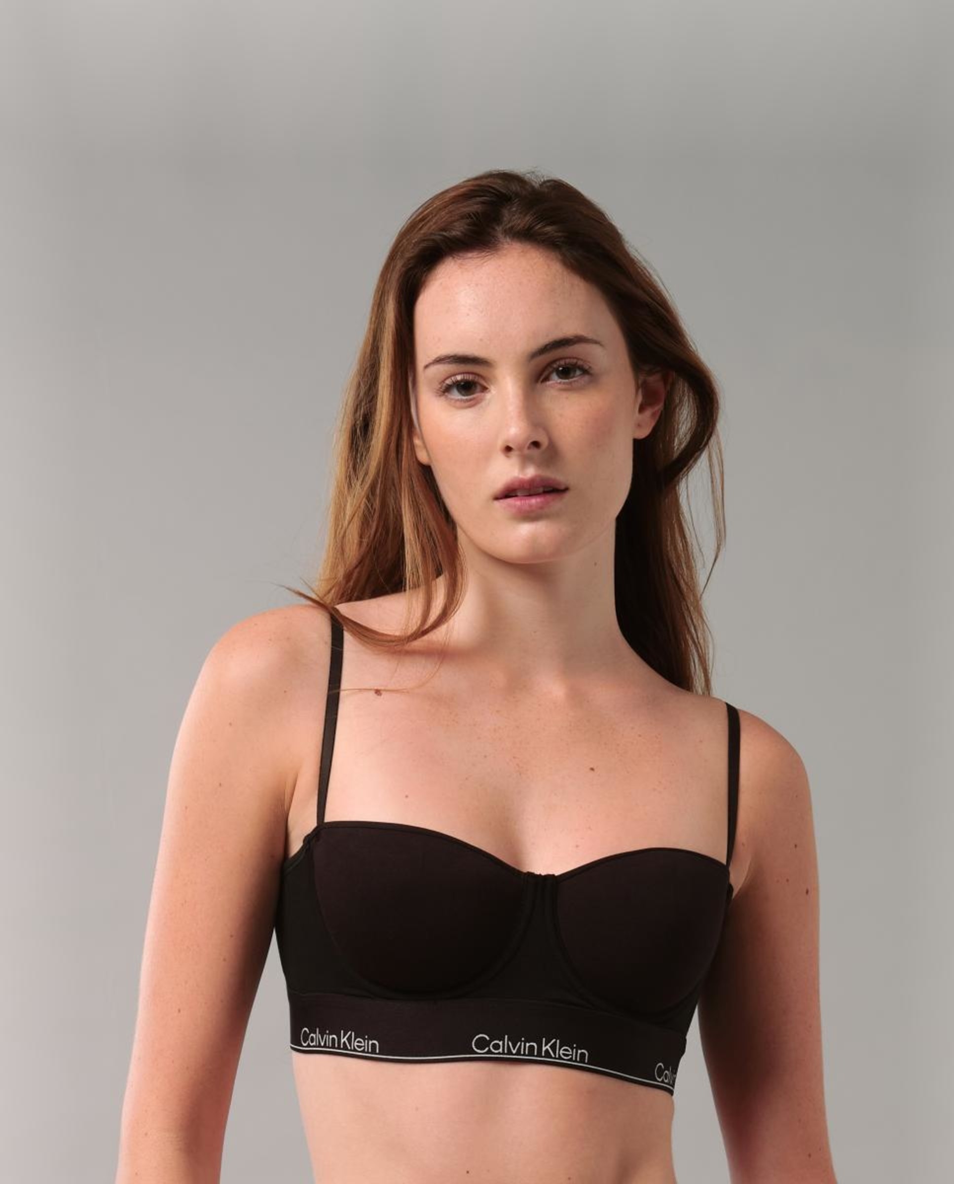 Soutien Balconette de Copa Moldada Icon Cotton Modal Preto-6