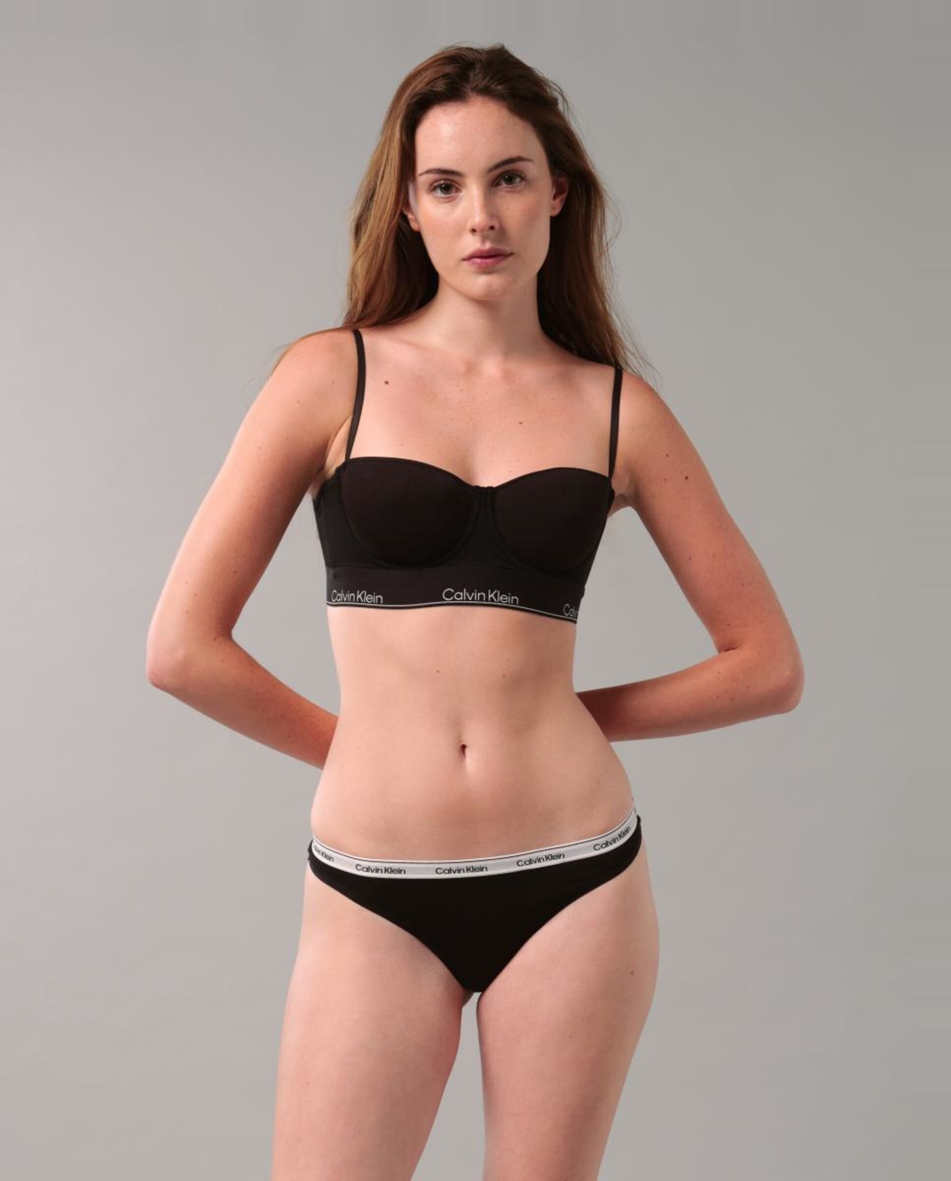 Soutien Balconette de Copa Moldada Icon Cotton Modal Preto-9