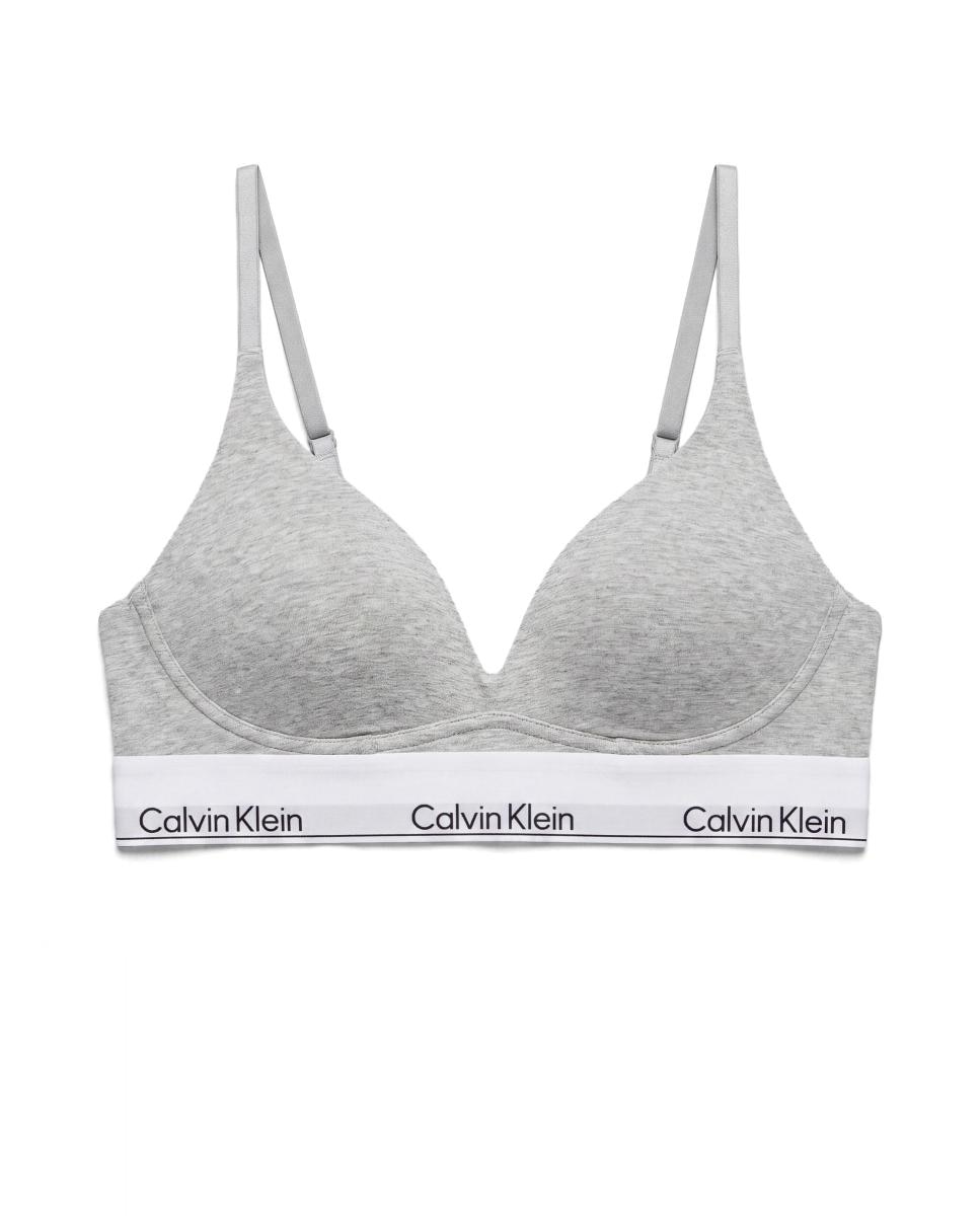 Sujetador push-up - Calvin Klein - Gris Gris-7