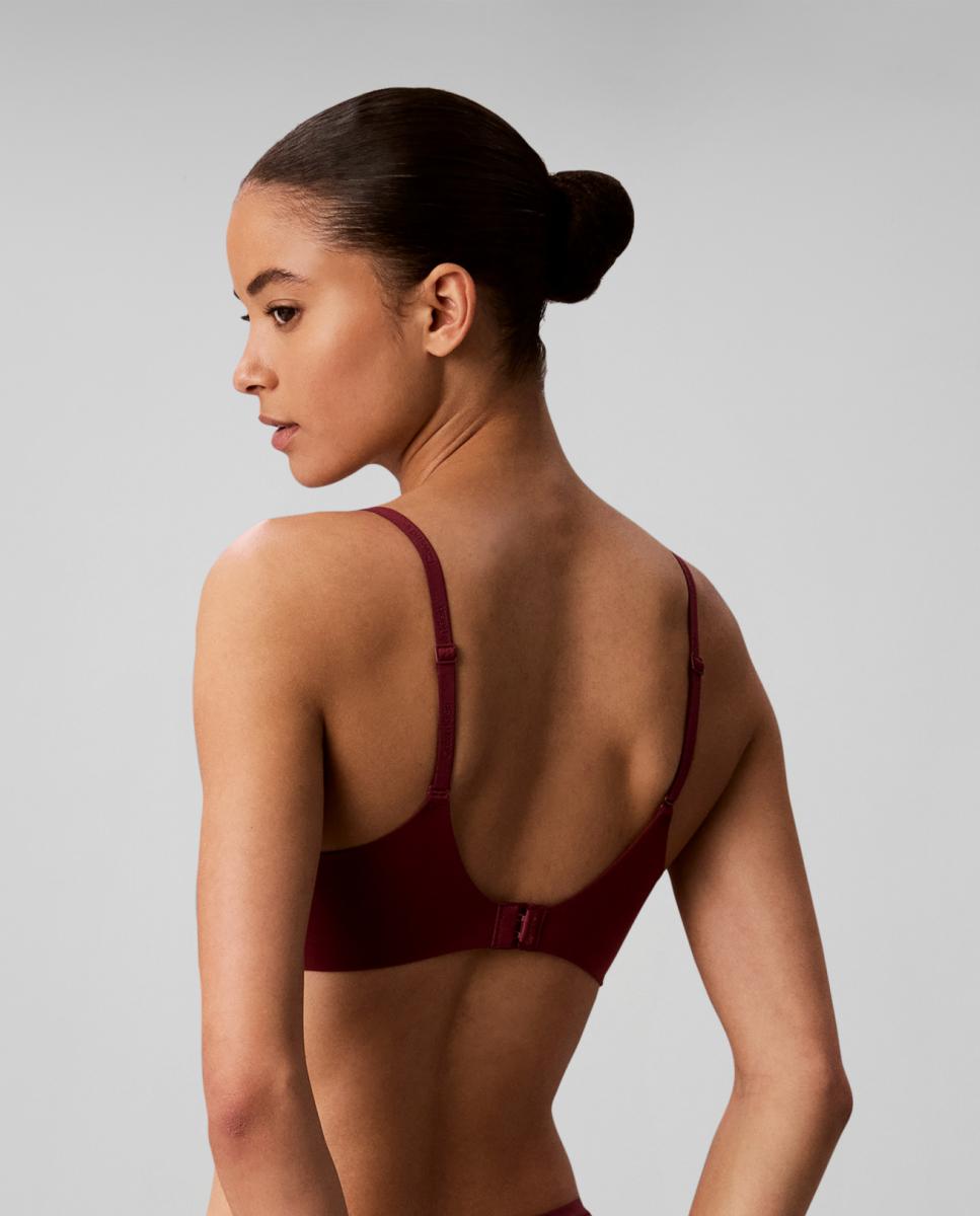 Sujetador push-up - Calvin Klein - Rojo oscuro Rojo oscuro-2