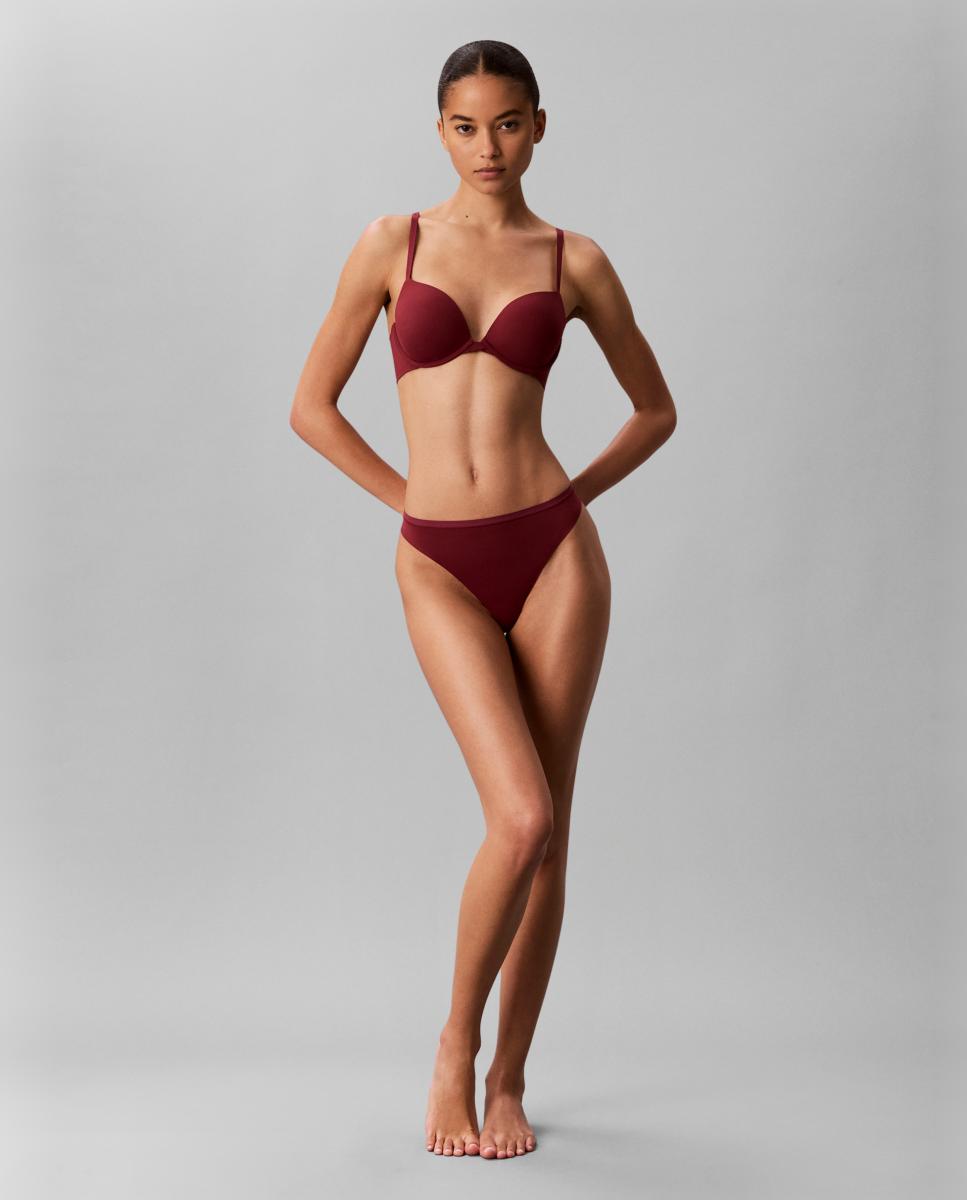 Sujetador push-up - Calvin Klein - Rojo oscuro Rojo oscuro-6