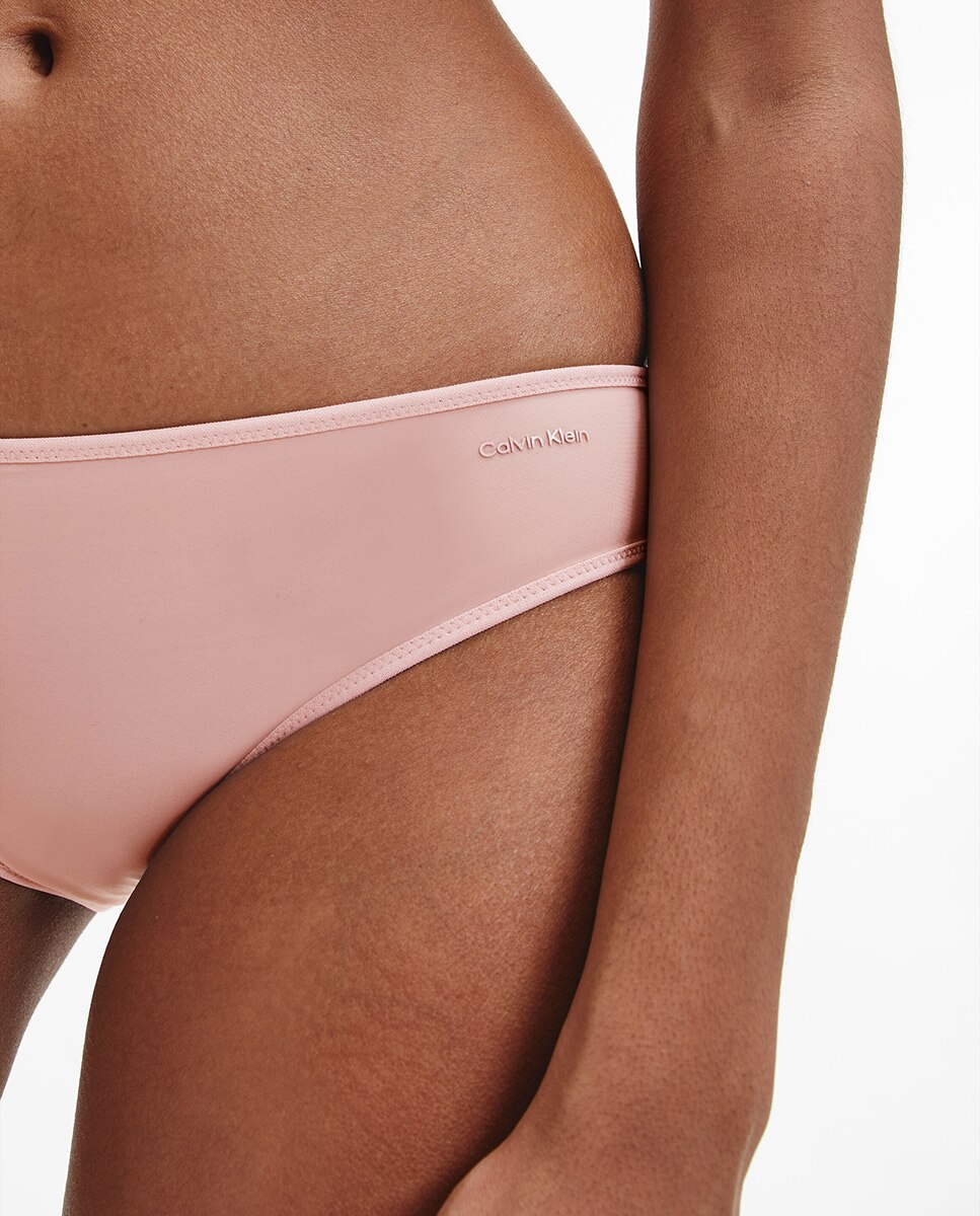 Cueca Clássica - Sheer Marquisette Rosa-3