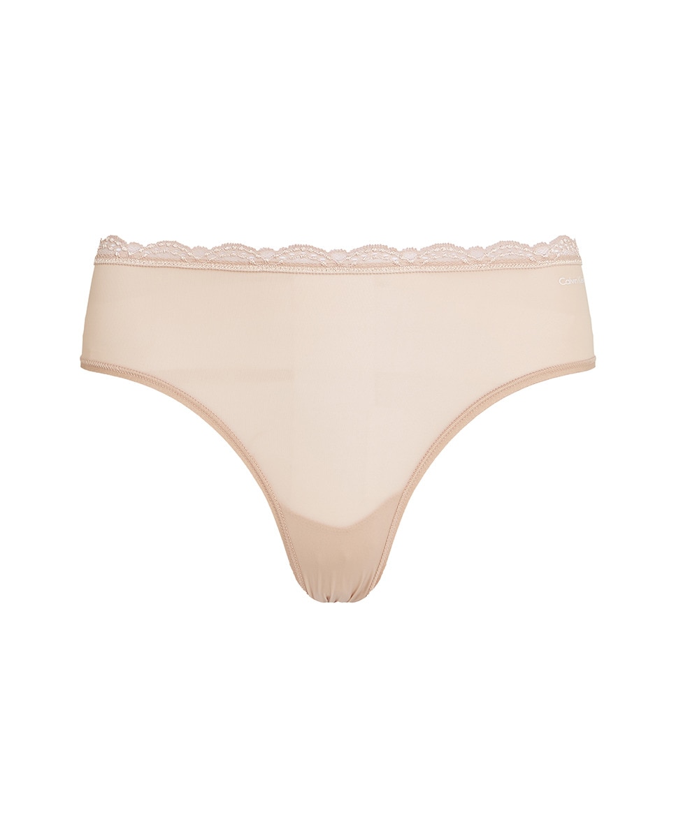 Cueca Hipster MF Stretch W Lace Bege-3