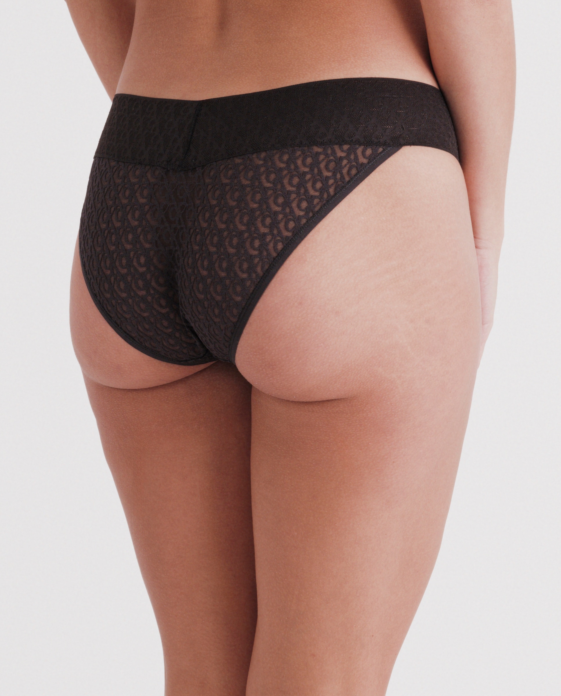 Cueca Logo Lace Preto-2