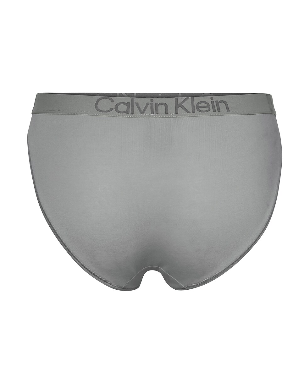 Cueca Individual CK Cotton Cinzento-2