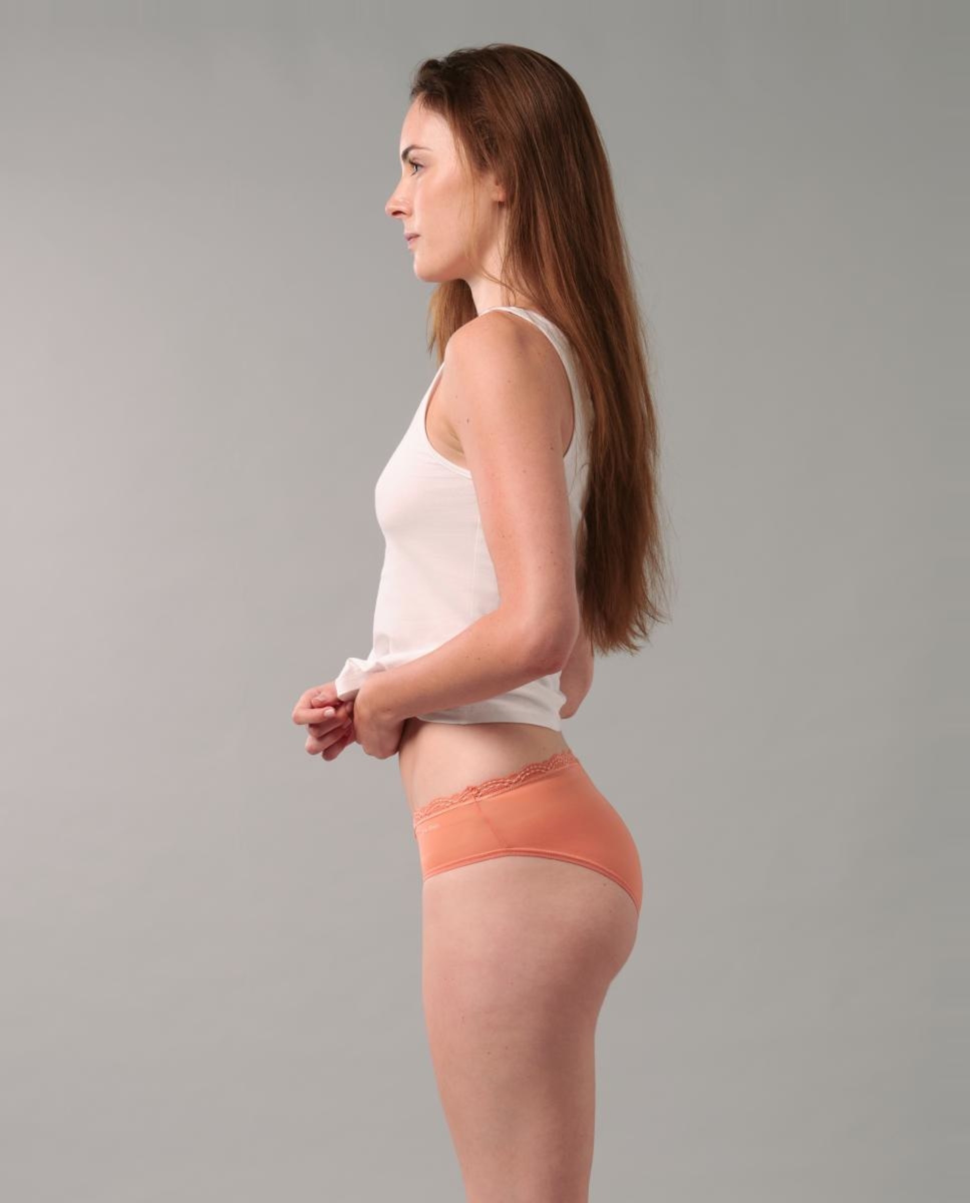 Cueca Hipster Micro Stretch W Lace Laranja-3