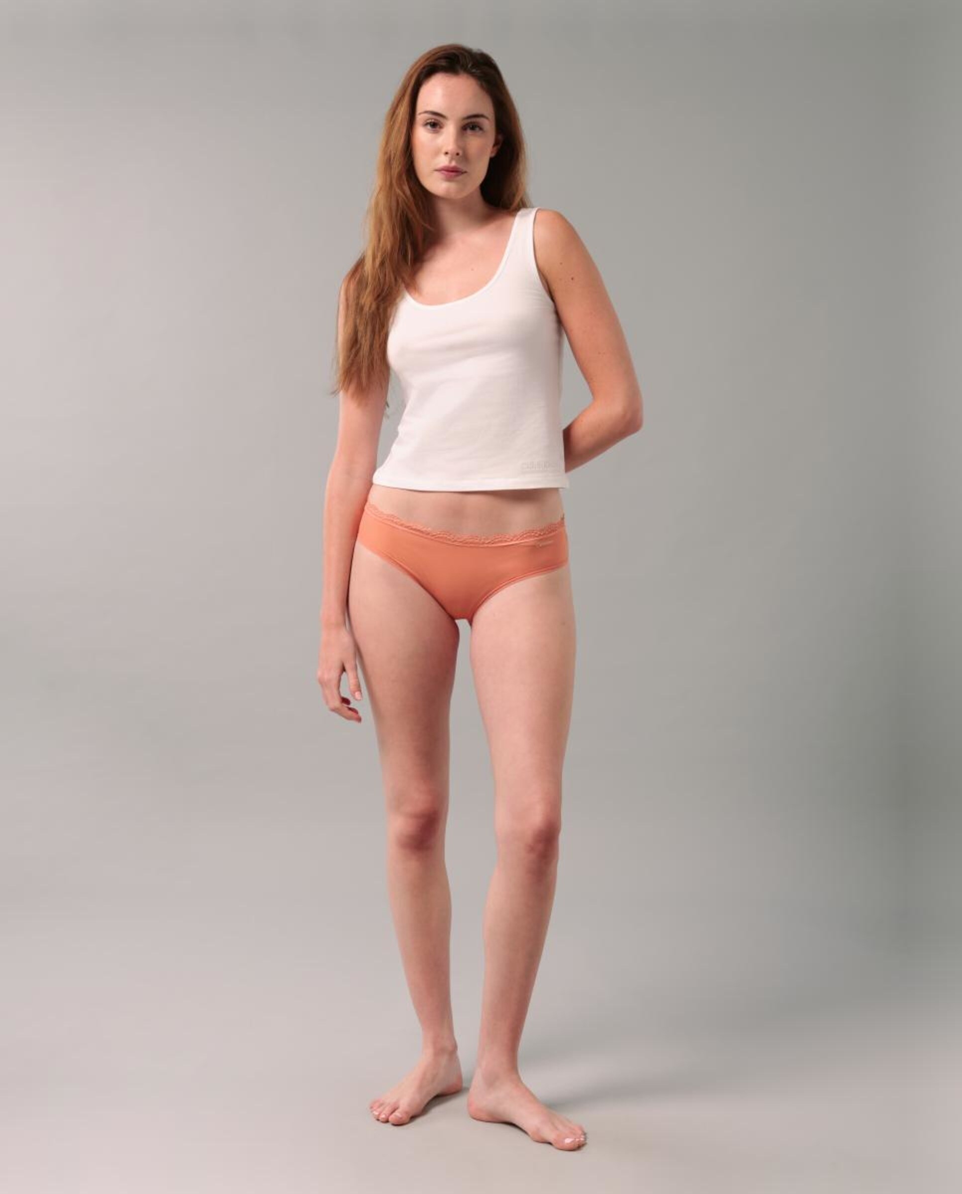 Cueca Hipster Micro Stretch W Lace Laranja-5