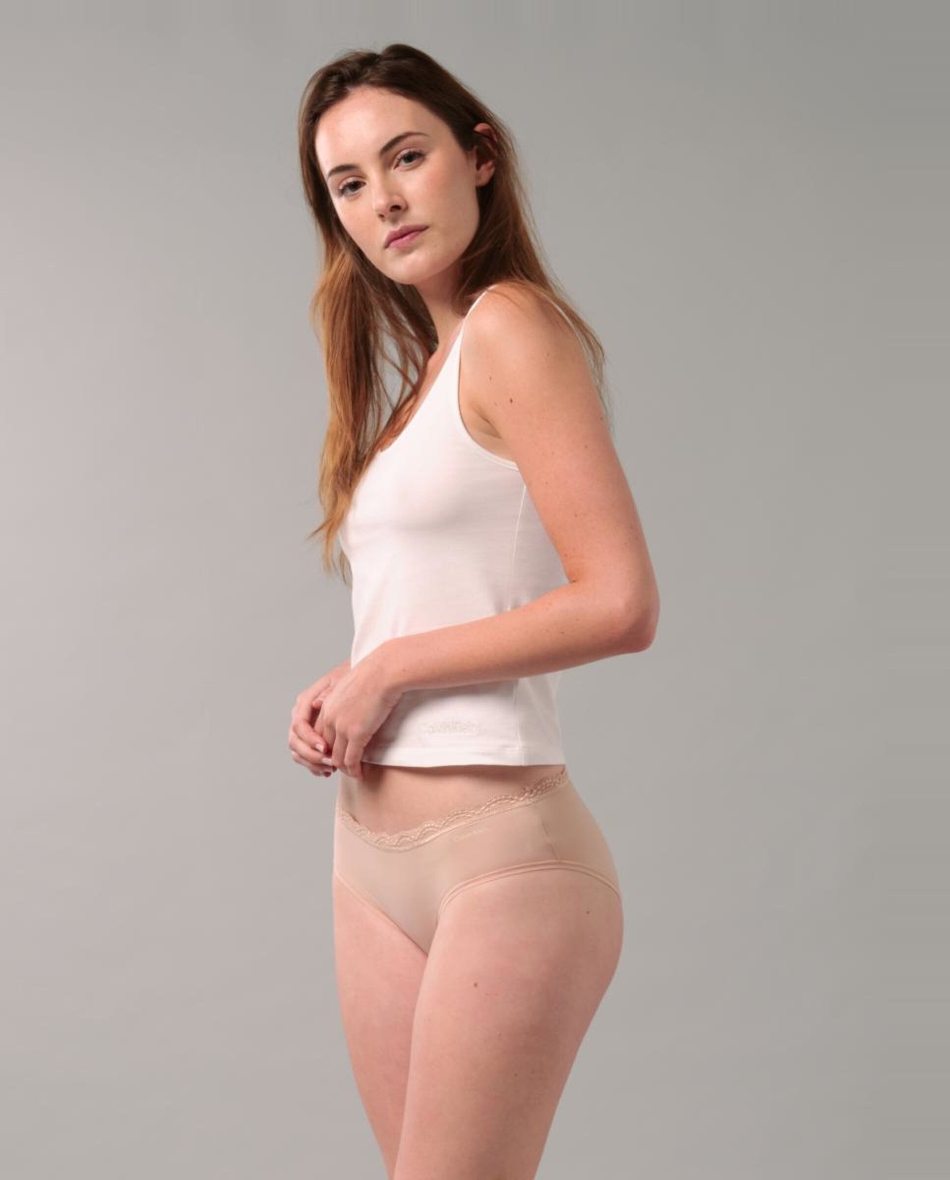 Cueca Hipster Micro Stretch W Lace Castanho-4