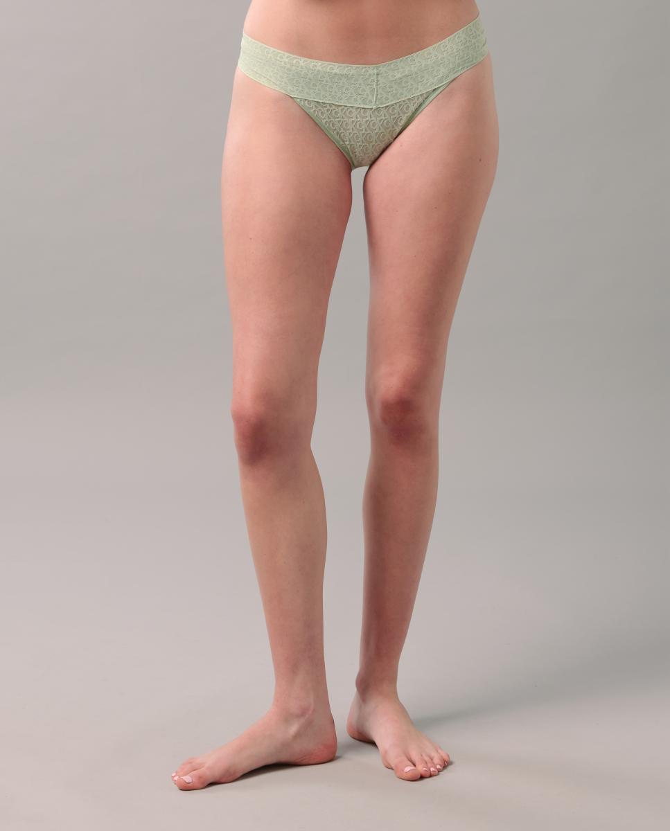 Imagem 0 de Cueca de Cintura Baixa Icon Logo Lace