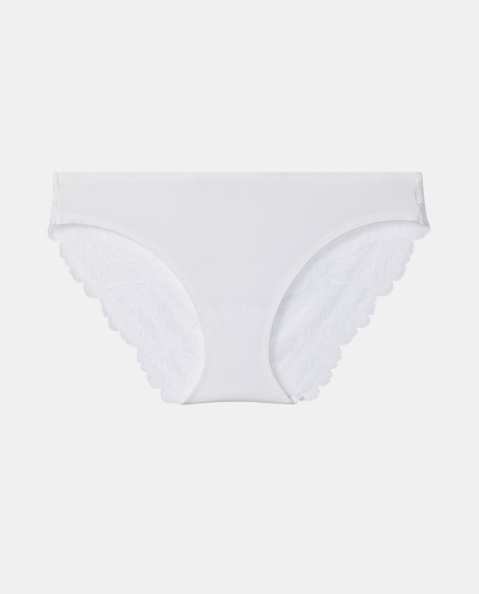 Cueca com Renda Perfectly Fit Lace Branco-9