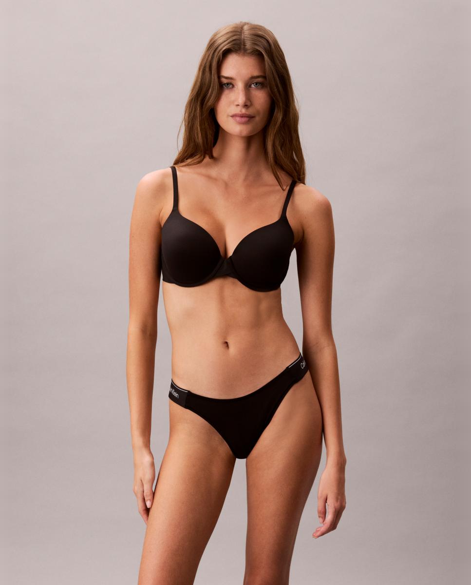 Cueca de Cintura Subida Icon Cotton Modal Preto-5