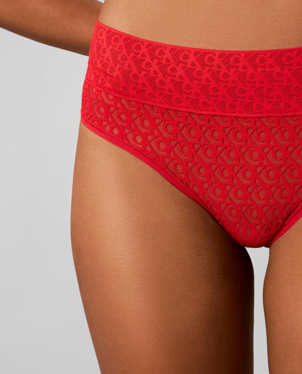 Brasileña individual mujer - Calvin Klein - Rojo Rojo-3