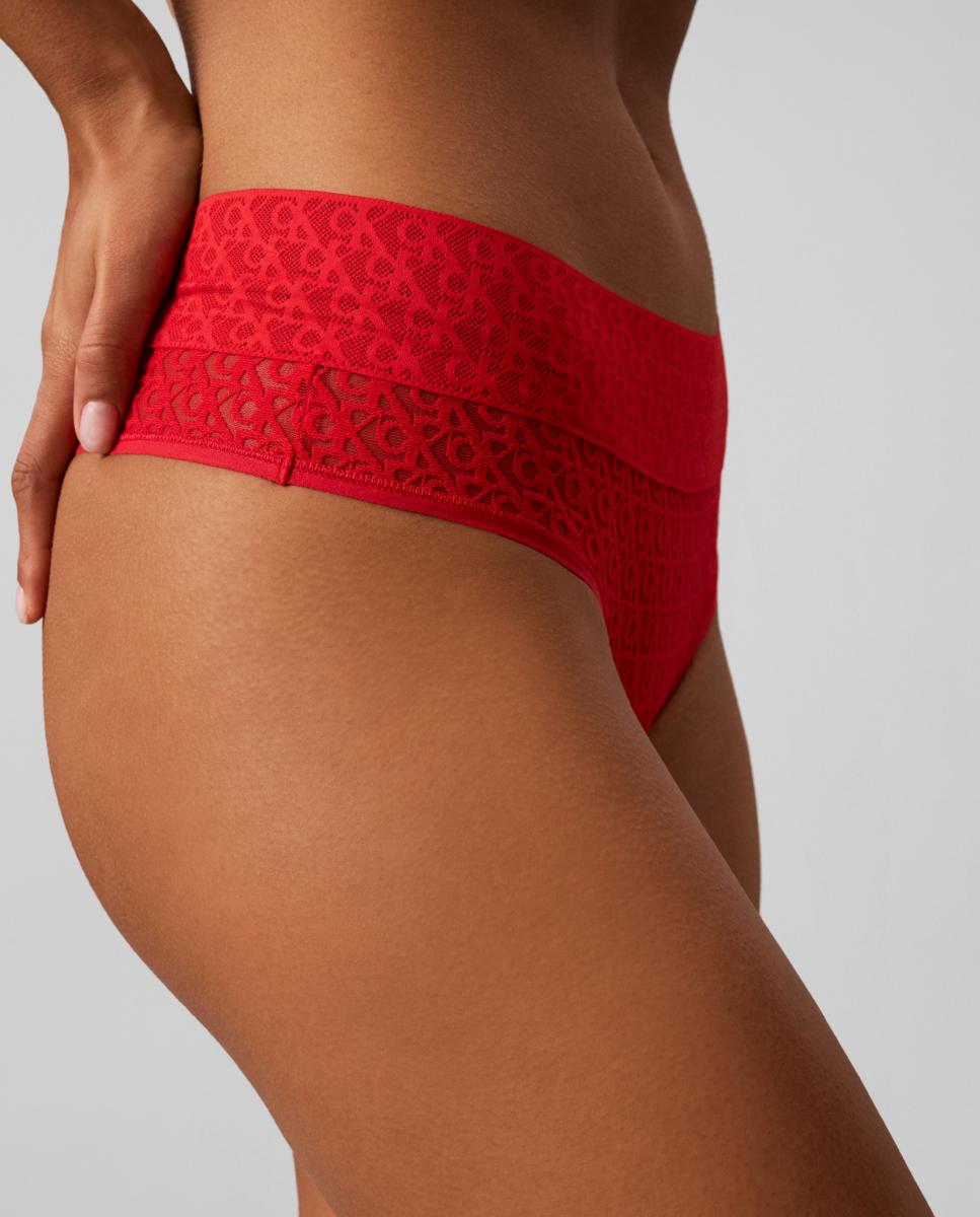 Brasileña individual mujer - Calvin Klein - Rojo Rojo-4