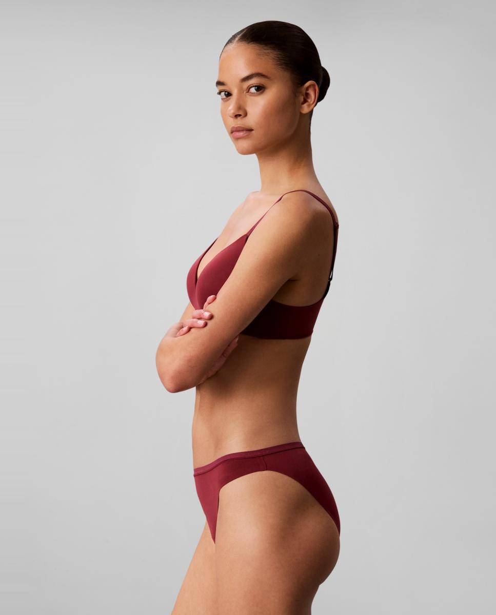 Braga individual mujer - Calvin Klein - Rojo oscuro Rojo oscuro-4