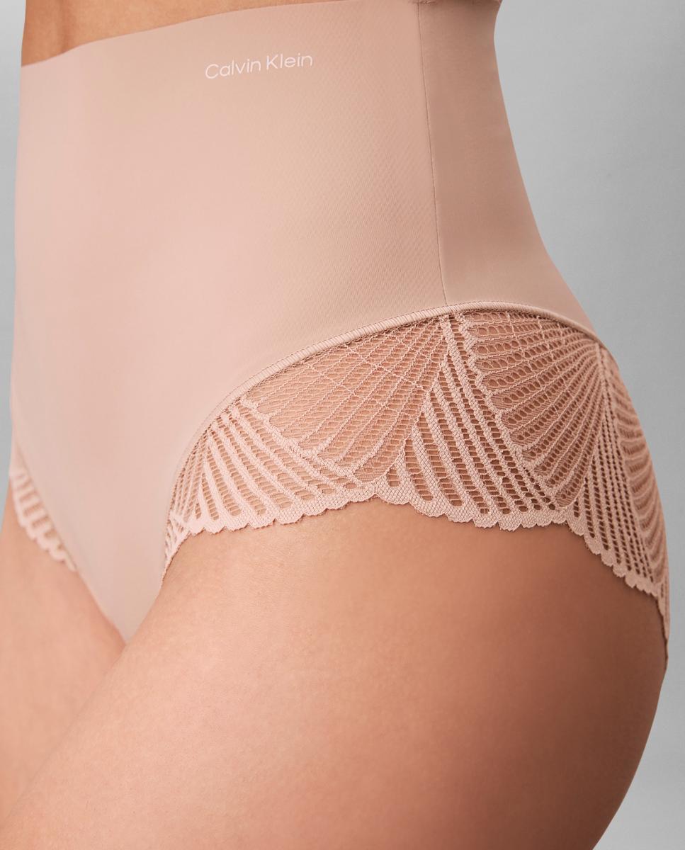 Cueca Adelgaçante de Cintura Subida Individual Bege/Nude-4