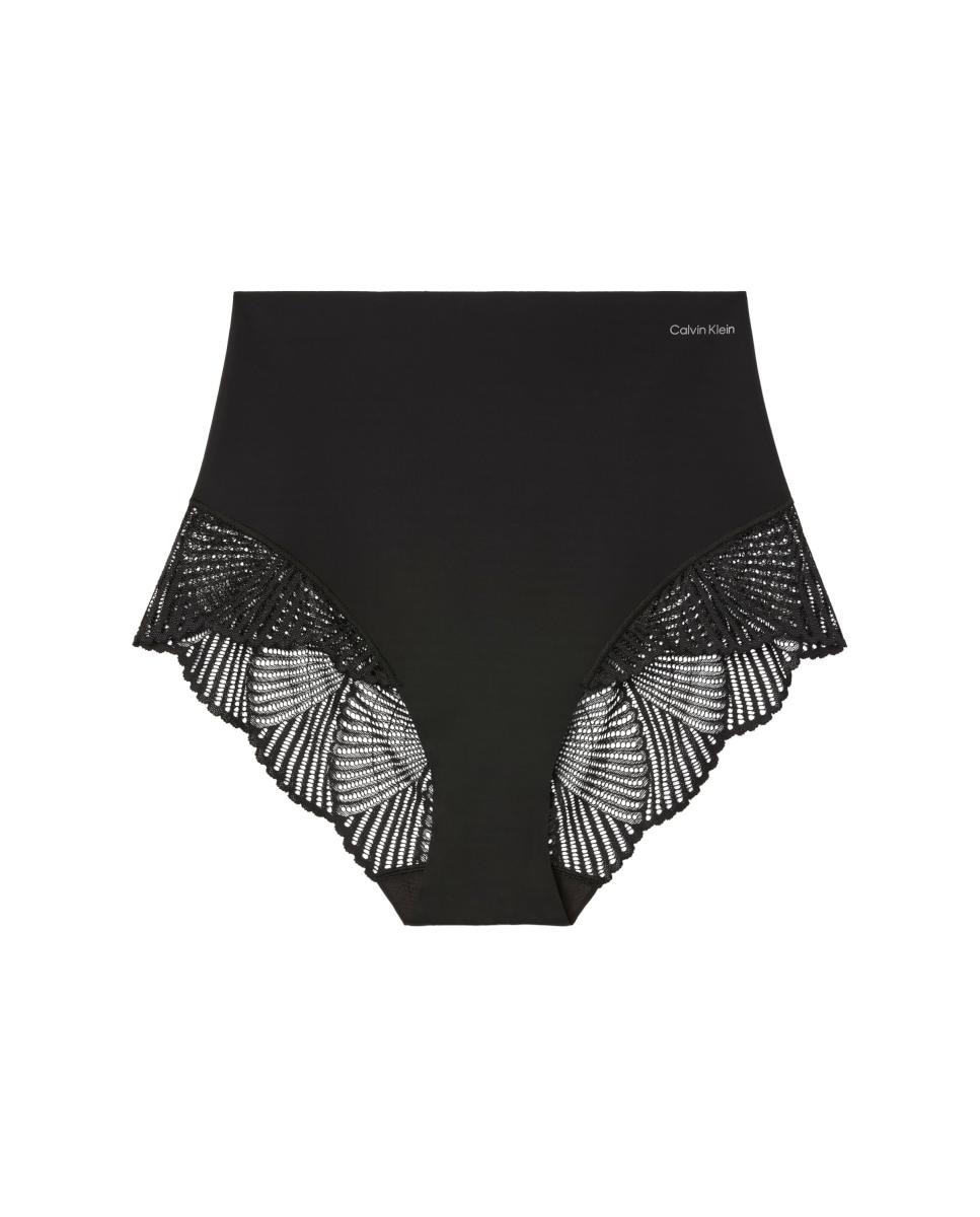Cueca Adelgaçante de Cintura Subida Individual Preto-6