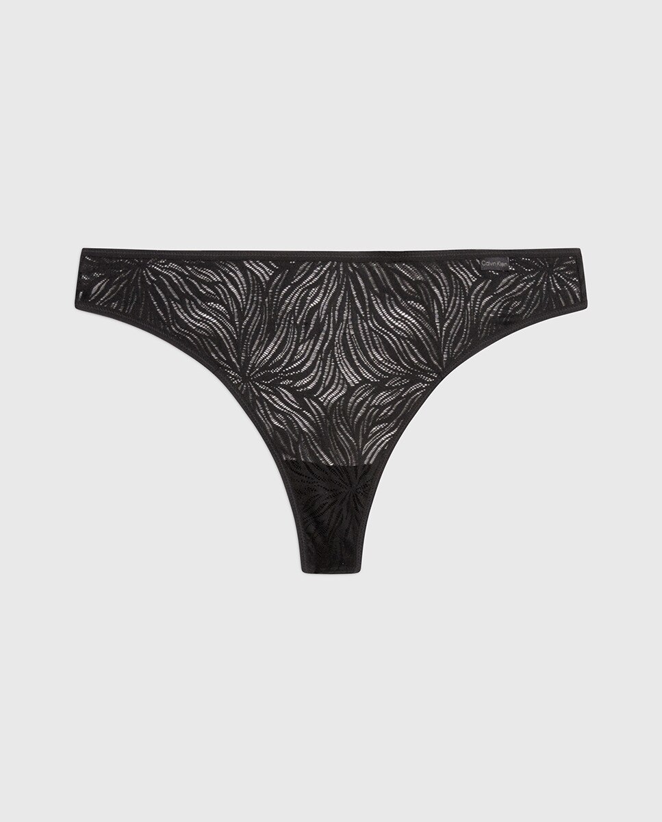 Tanga - Sheer Marq Lace Preto-4