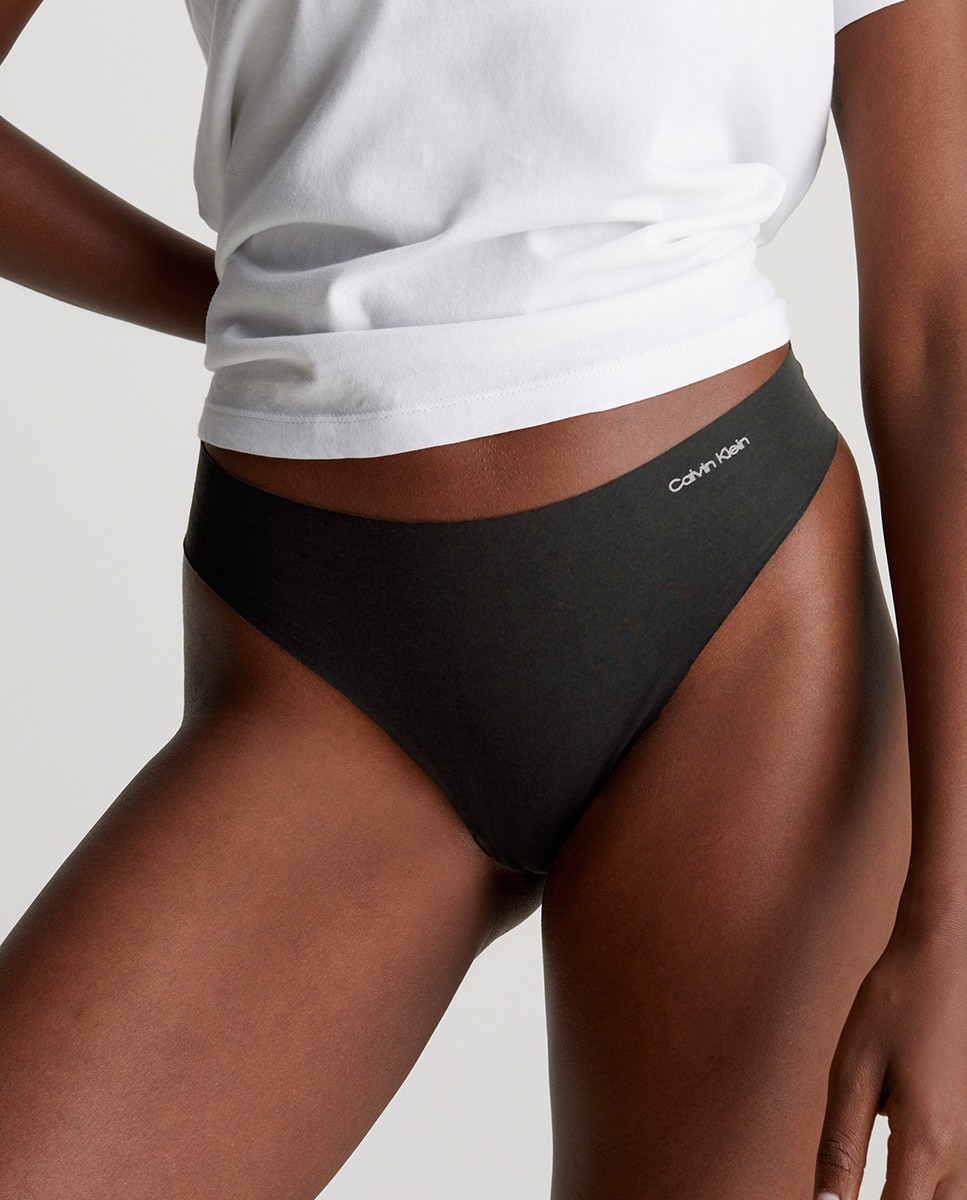 Tanga - Invisibles Cotton Preto-1