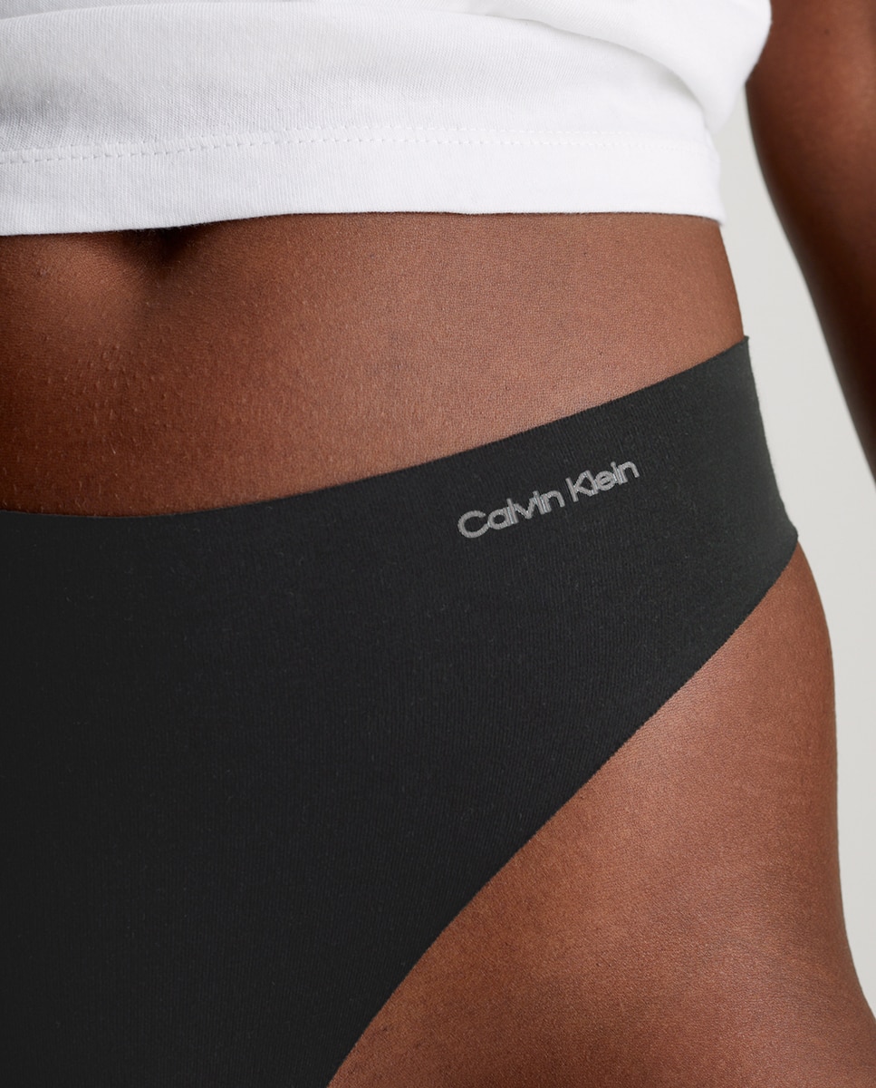 Tanga - Invisibles Cotton Preto-3