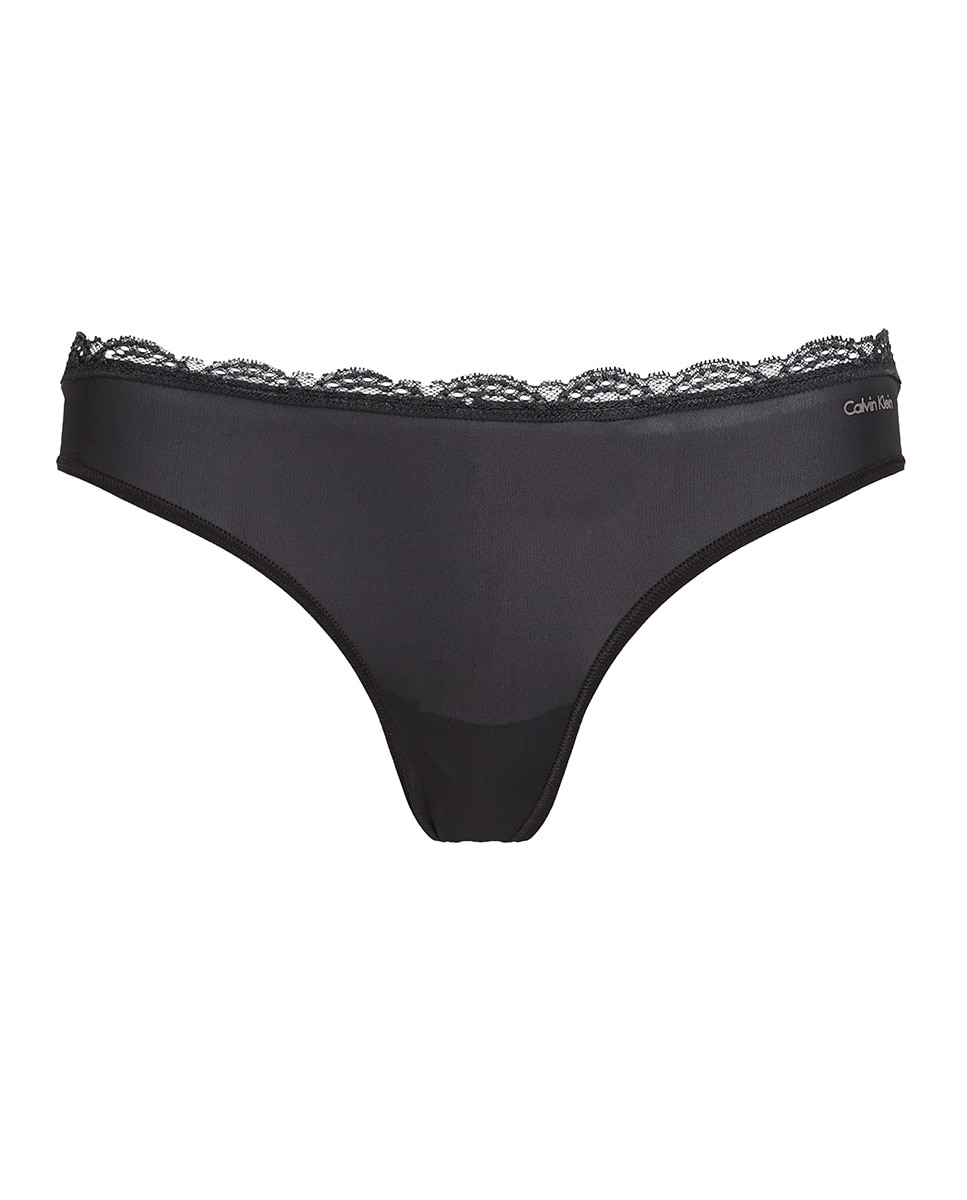 Tanga MF Stretch W Lace Preto-6
