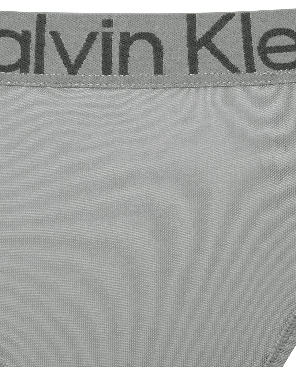 Tanga Individual CK Cotton Cinzento-9