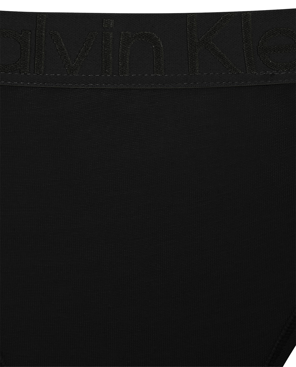 Tanga Individual CK Cotton Preto-3