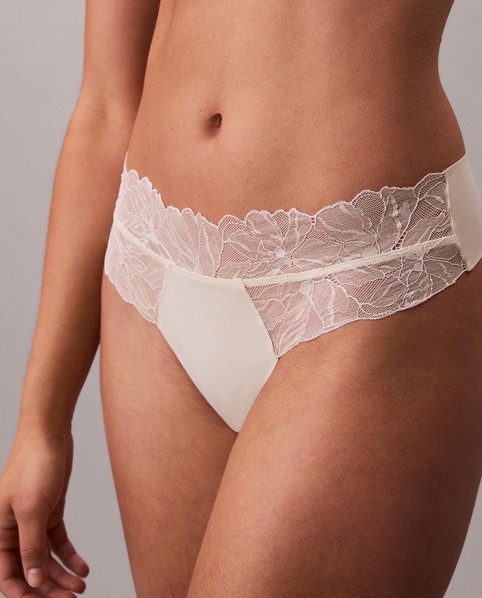 Tanga Individual Perfectly Fit Lace Cru-1