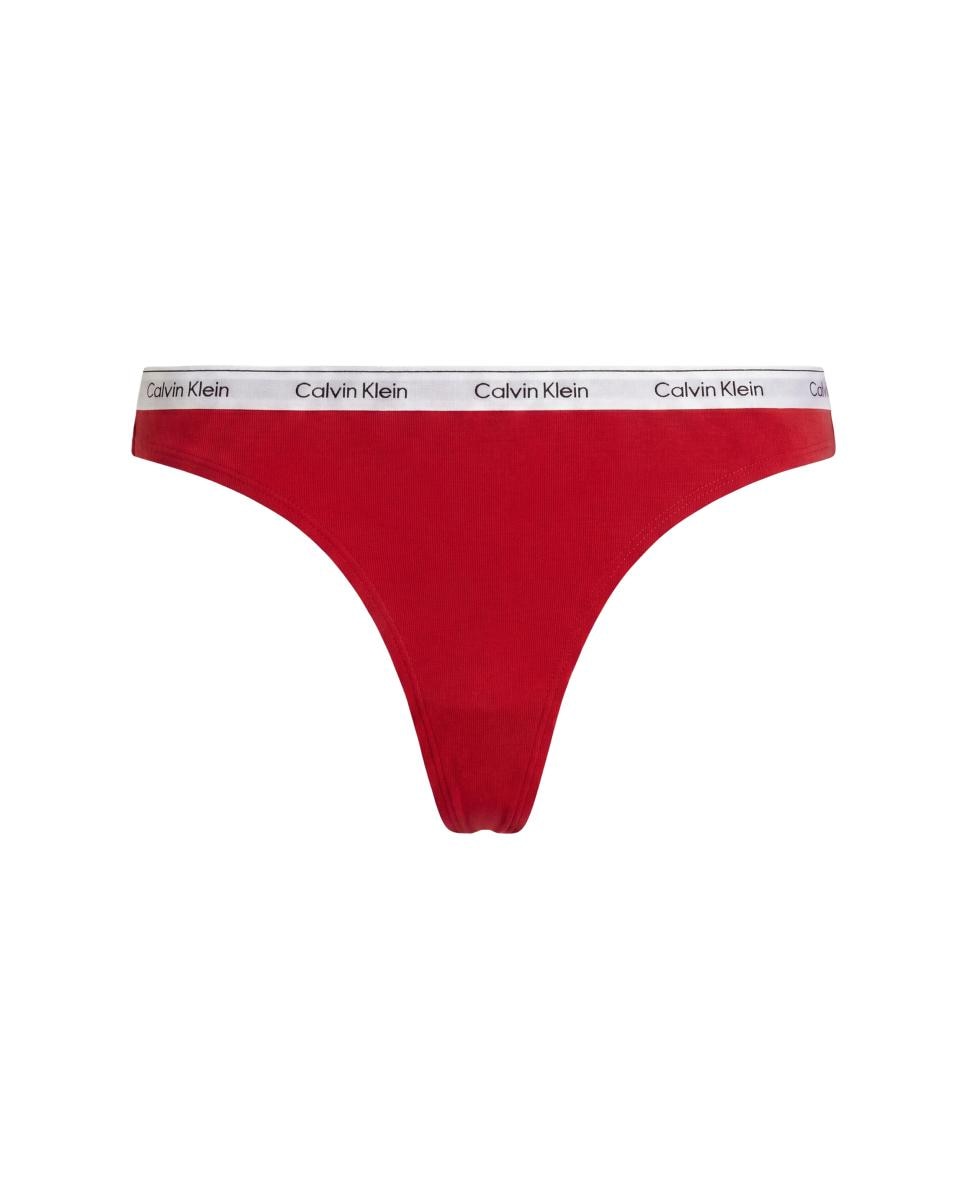 Tanga individual mujer - Calvin Klein - Rojo Rojo-5