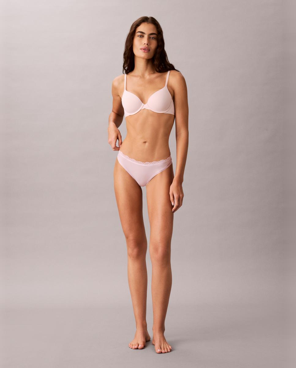 Tanga individual mujer - Calvin Klein - Rosa Rosa-2
