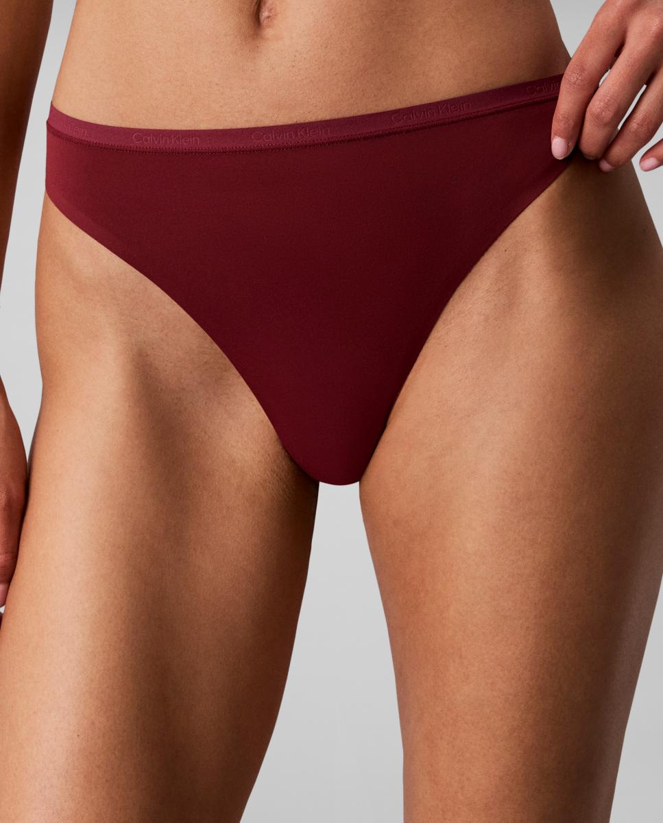 Imagen 0 de Tanga individual mujer Rojo oscuro