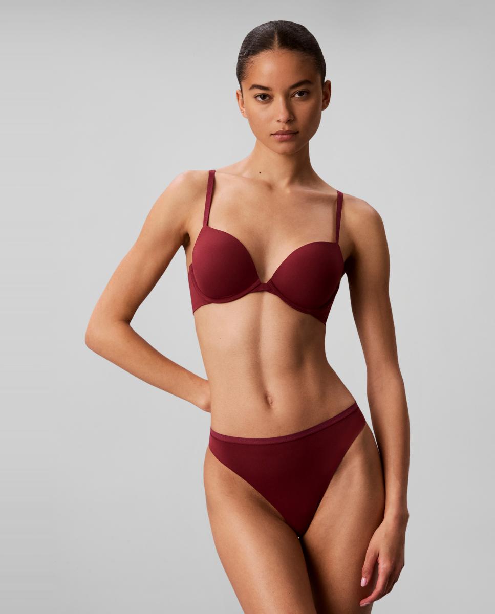 Tanga individual mujer - Calvin Klein - Rojo oscuro Rojo oscuro-2