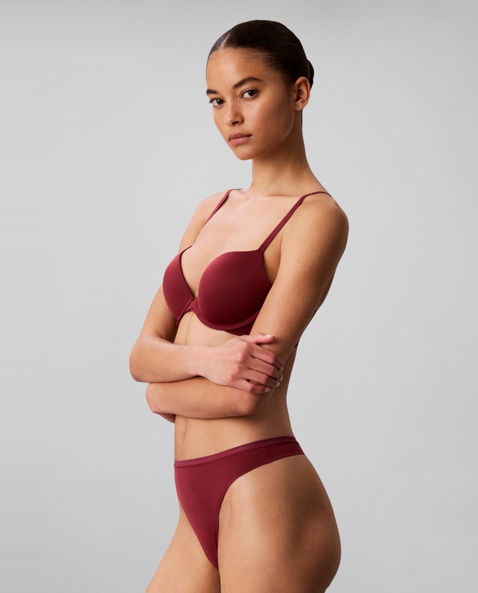 Tanga individual mujer - Calvin Klein - Rojo oscuro Rojo oscuro-5