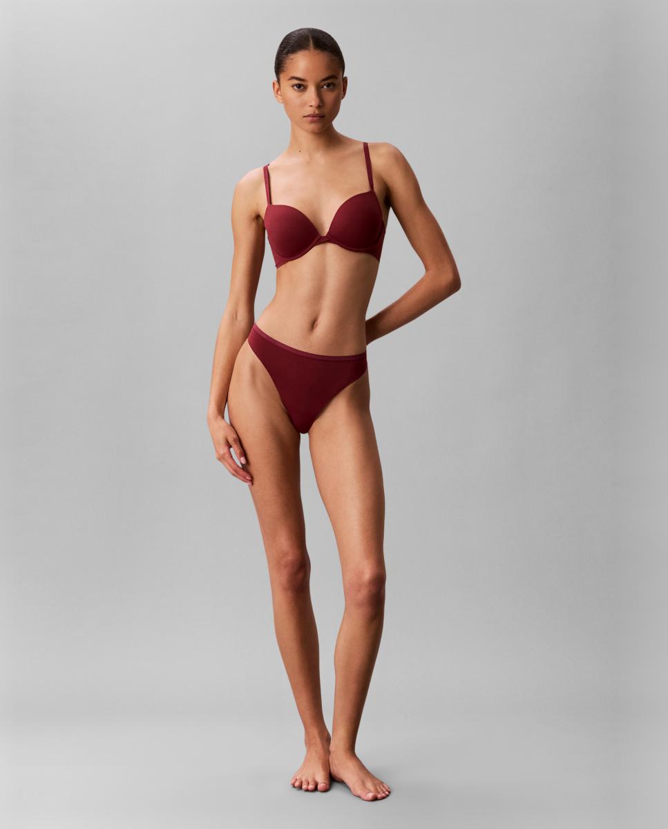 Tanga individual mujer - Calvin Klein - Rojo oscuro Rojo oscuro-7